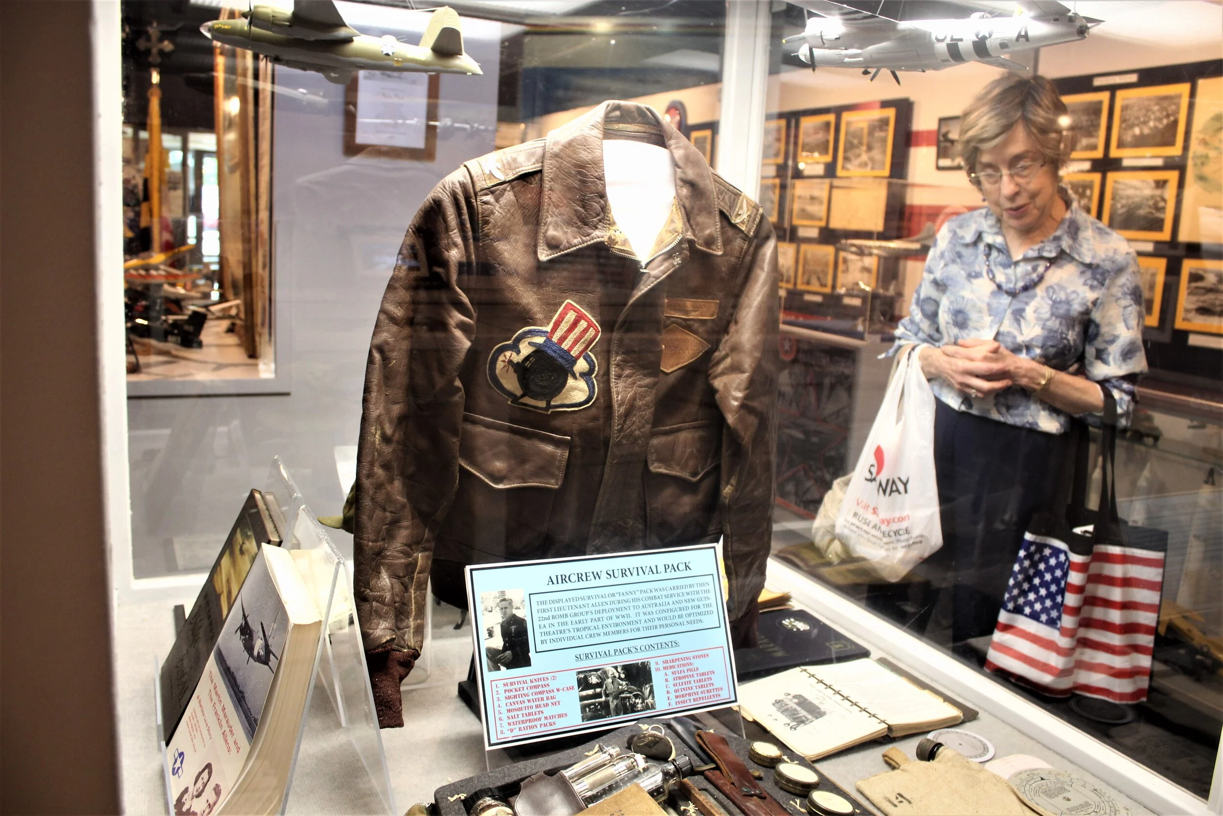 Jean Newell and Glenn Martin exhibit