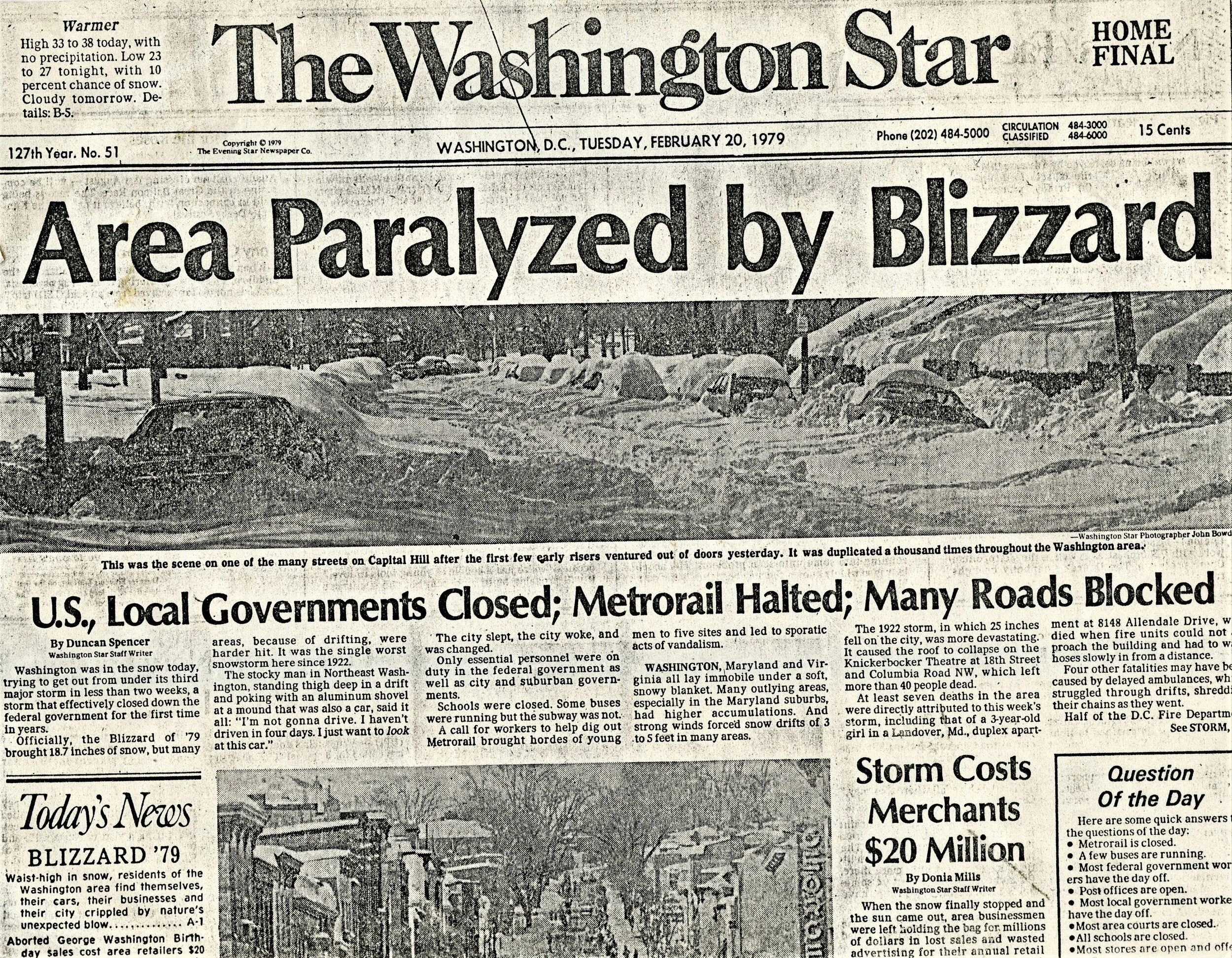 winter 1979 ...Washington Star