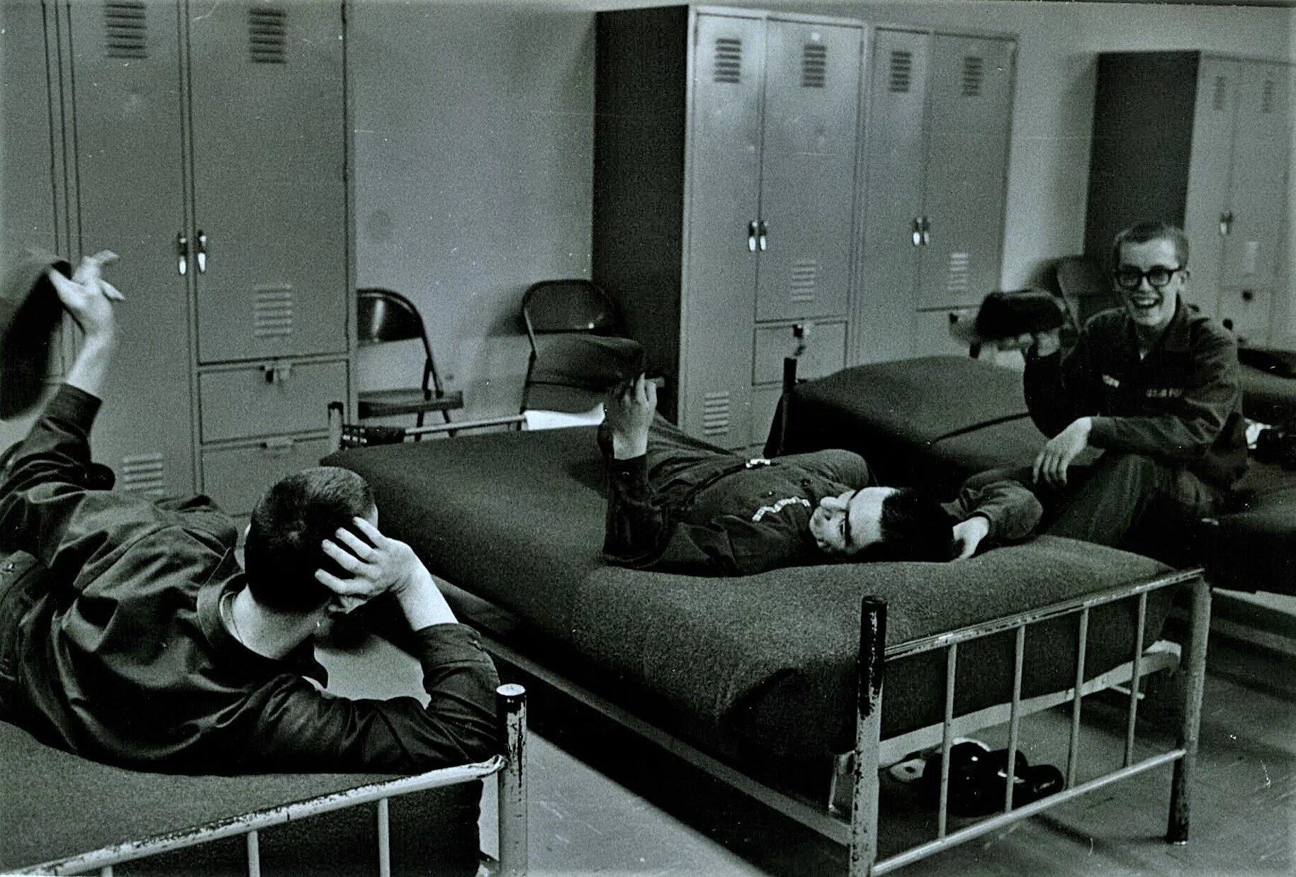 our boot camp barracks 1977