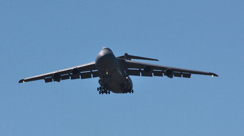 C-5 in flight