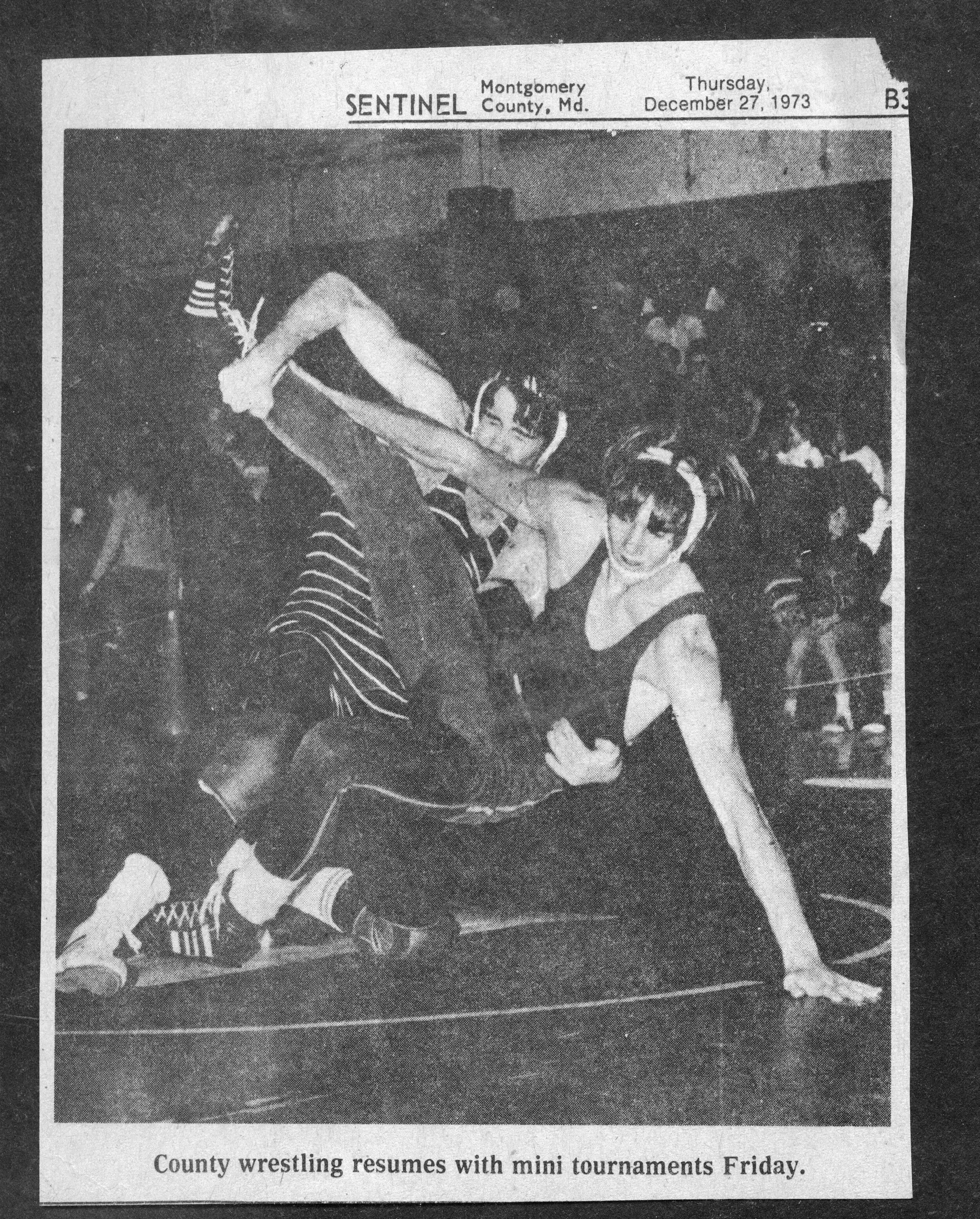 Another of my published Sentinel sports photos 