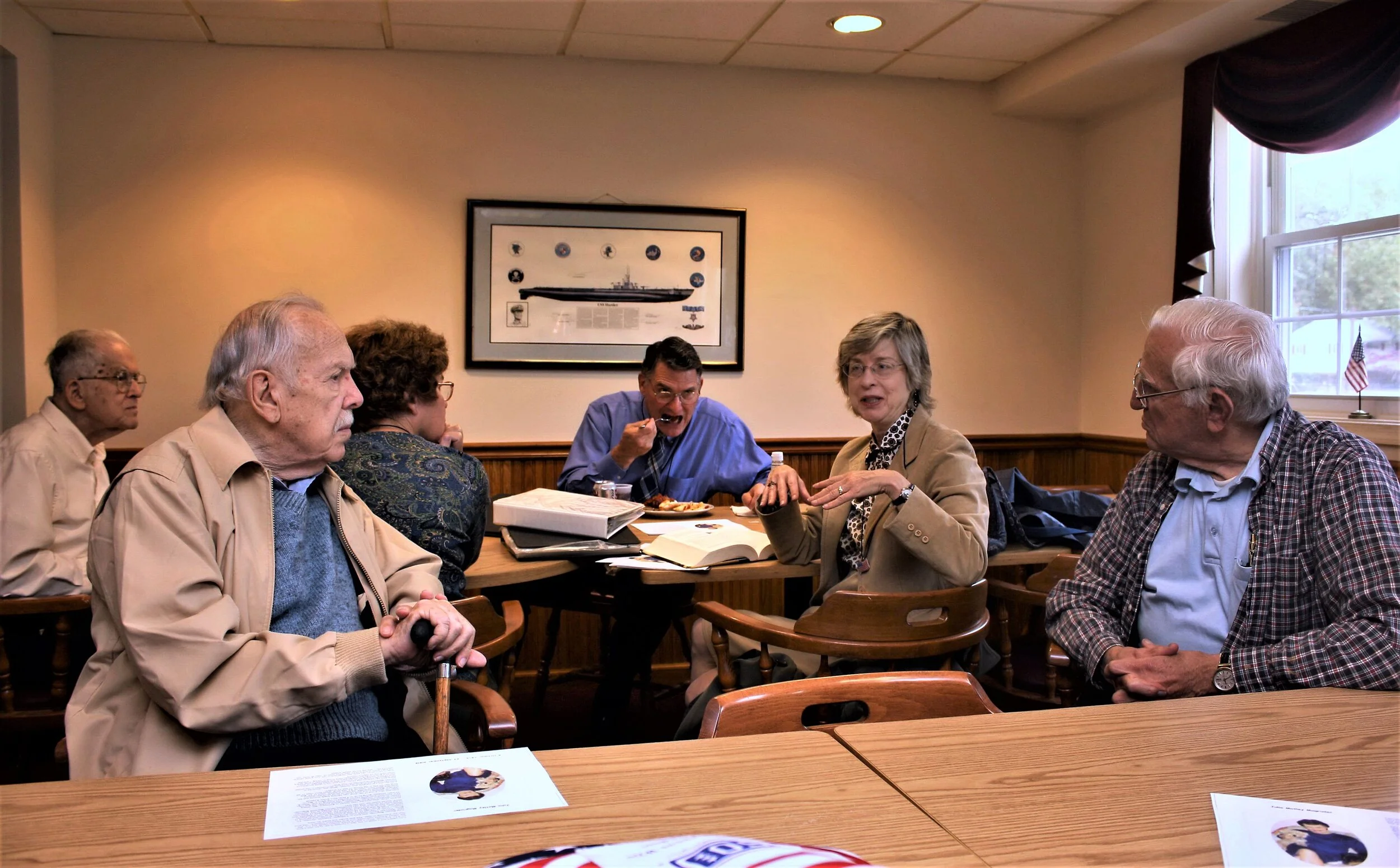 WAMM Meeting with Jean talking