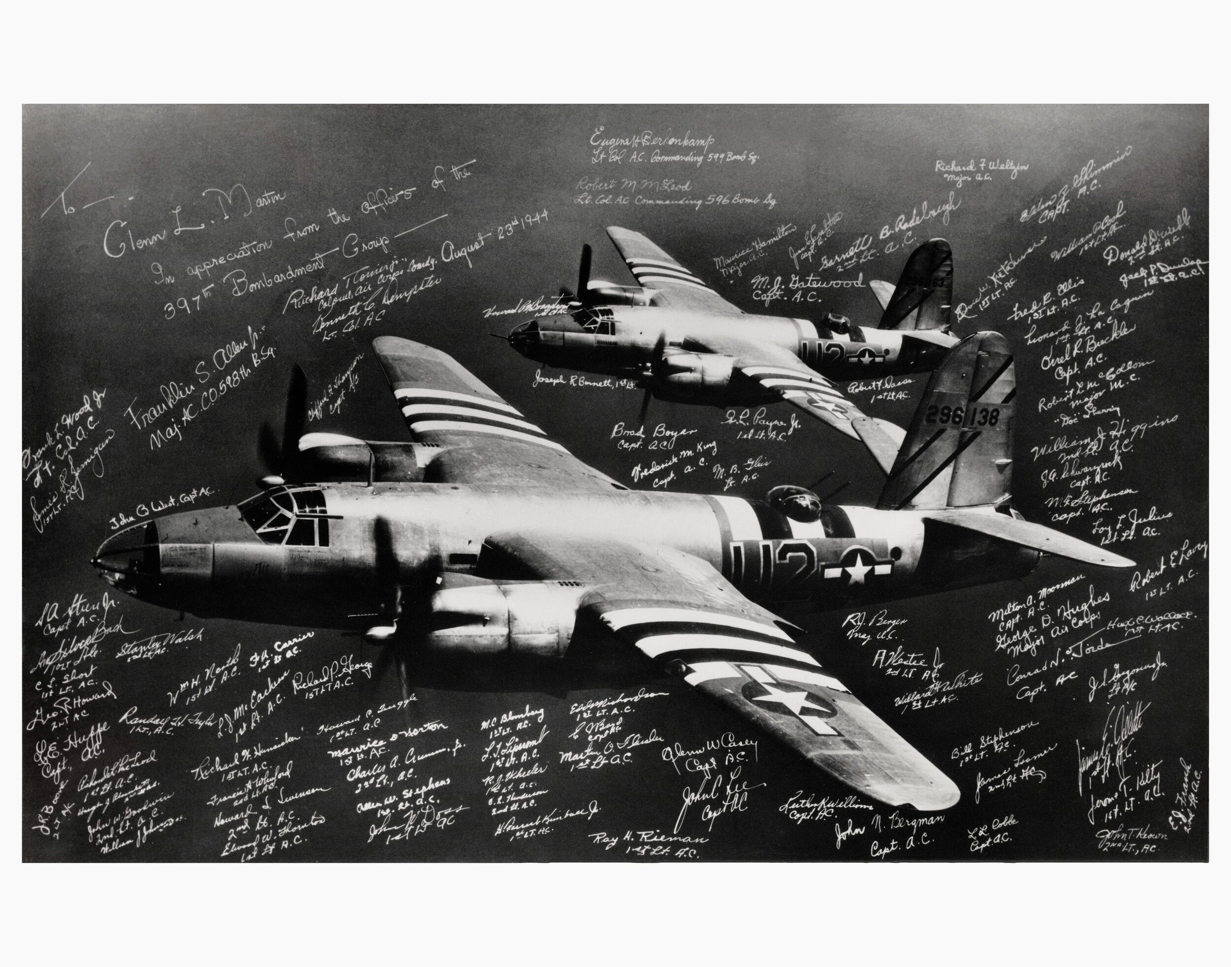 signed by Glenn Martin