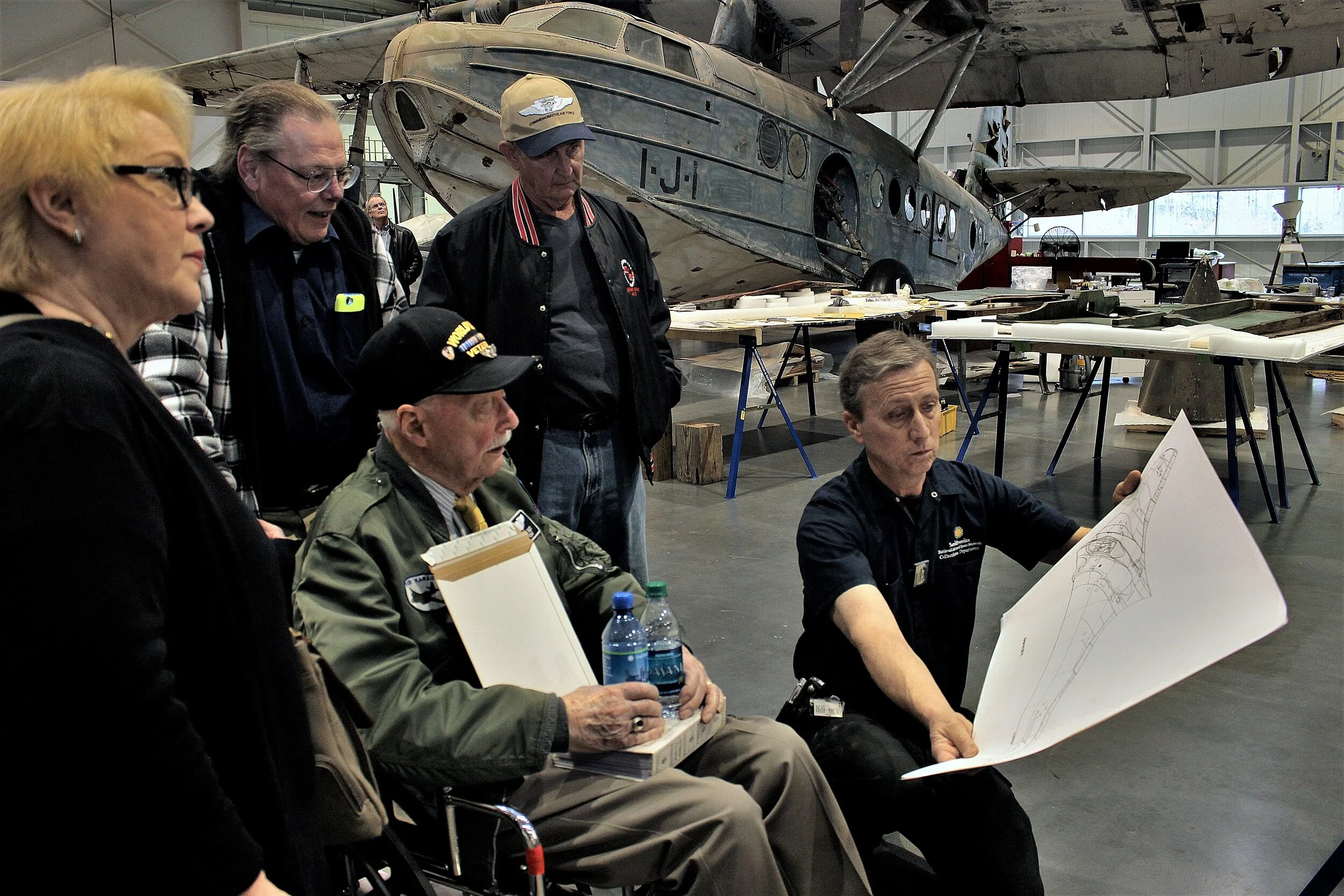 Pat Robinson shows Sherman Best of Flak-Bait Nazi stuff