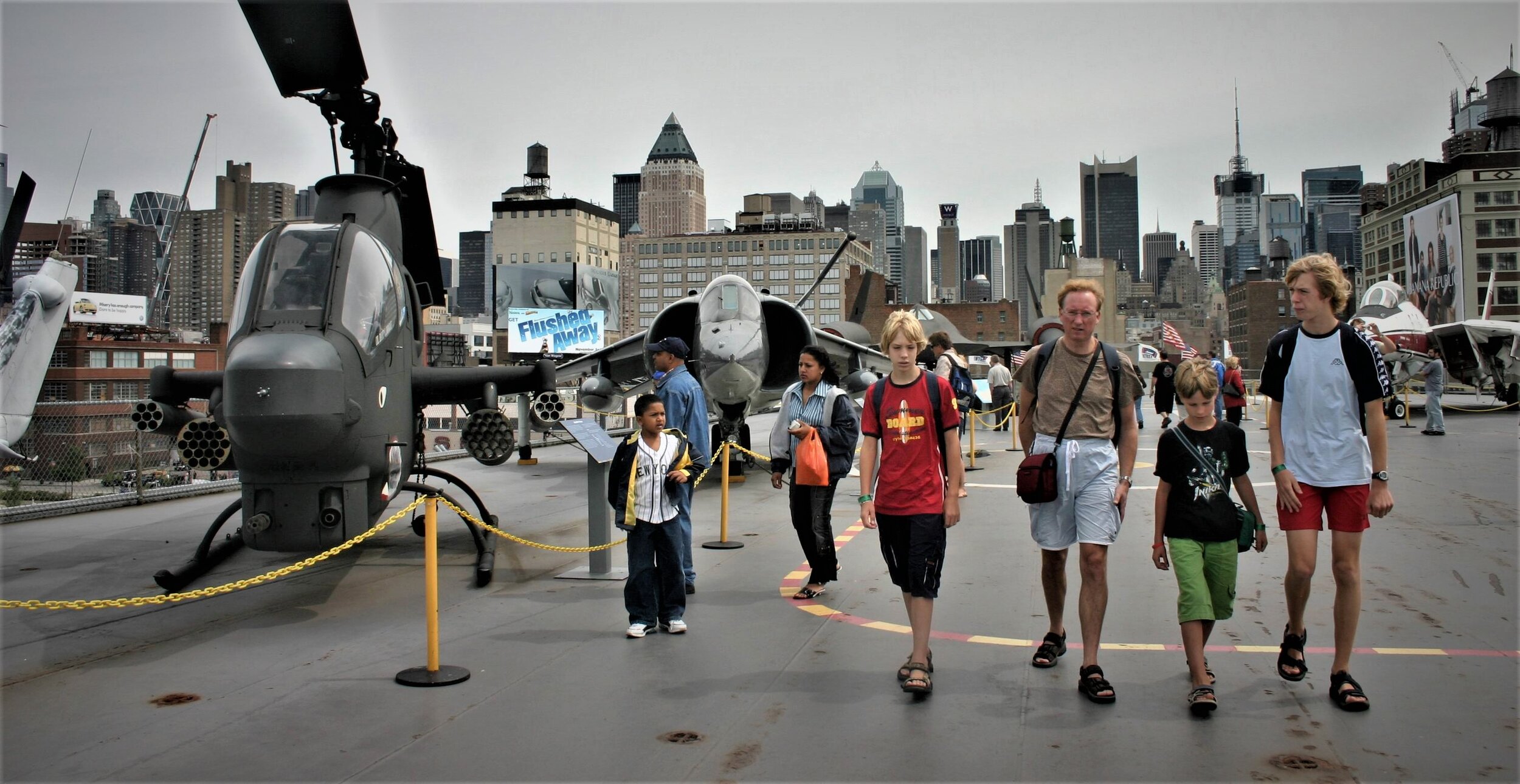 on the intrepid carrier