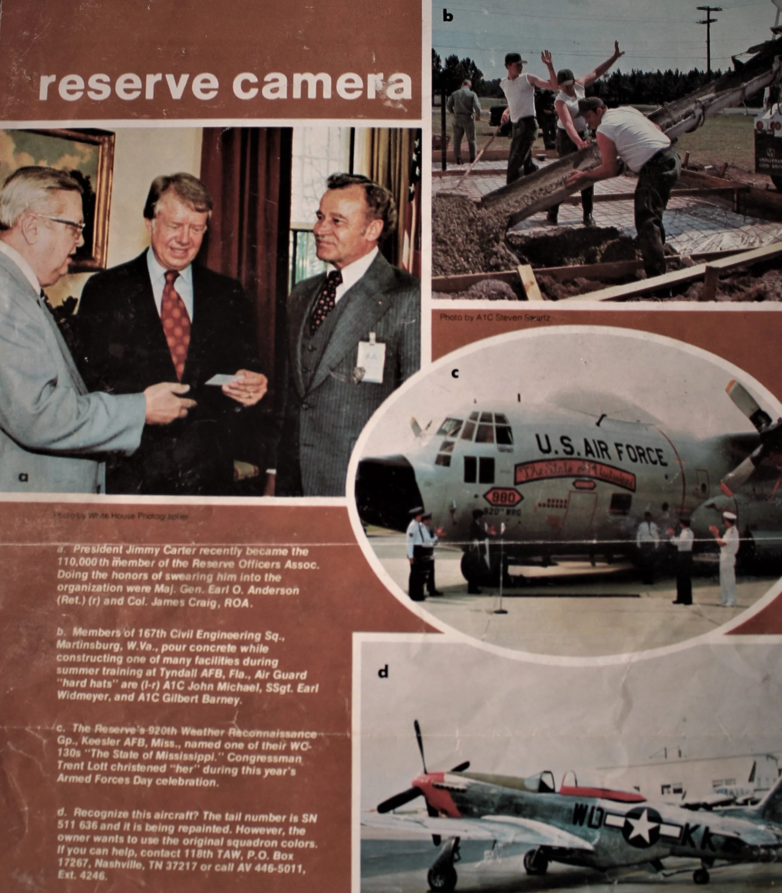 reservist mag cover 1980?