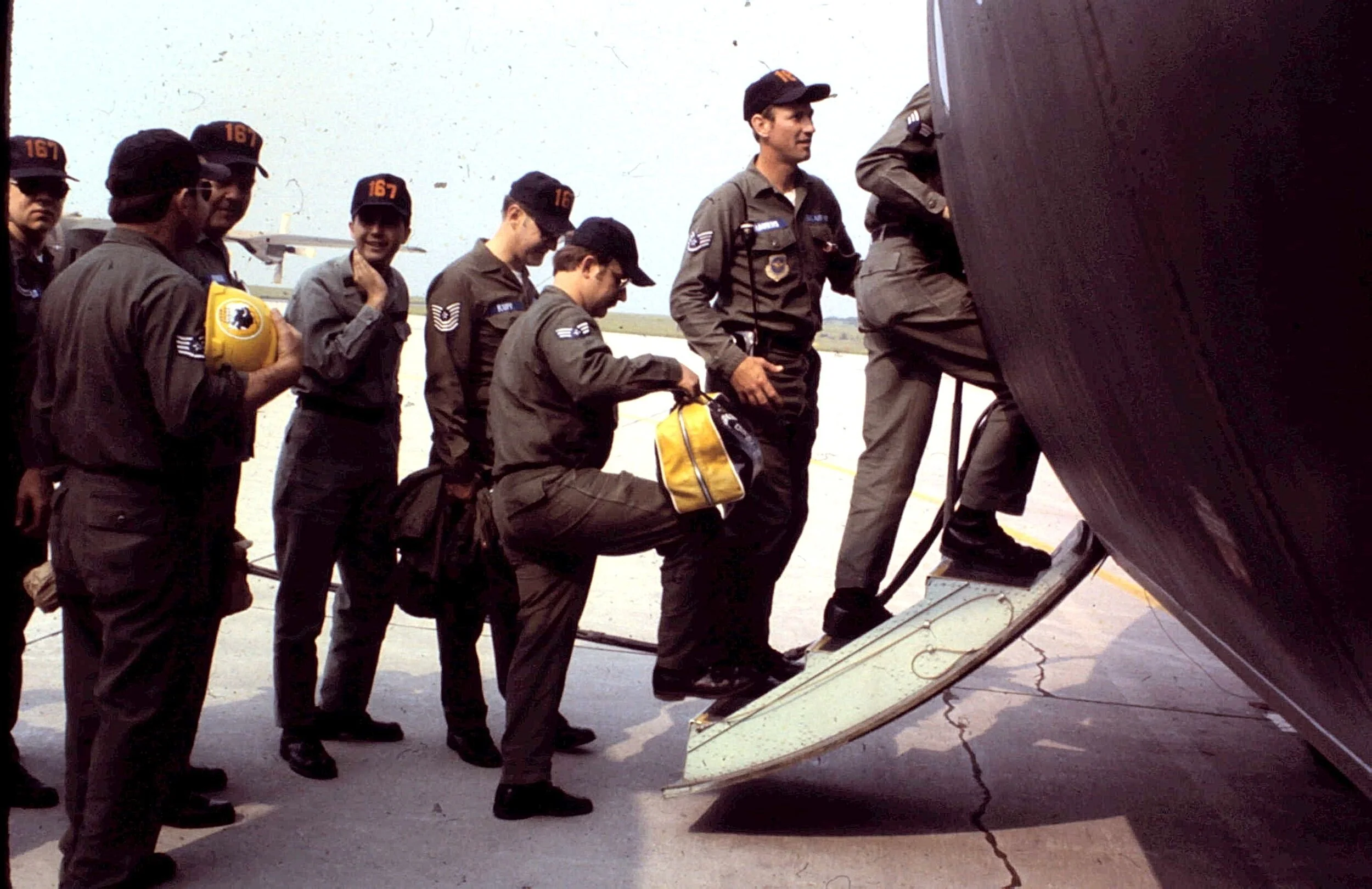 boarding c130 germany