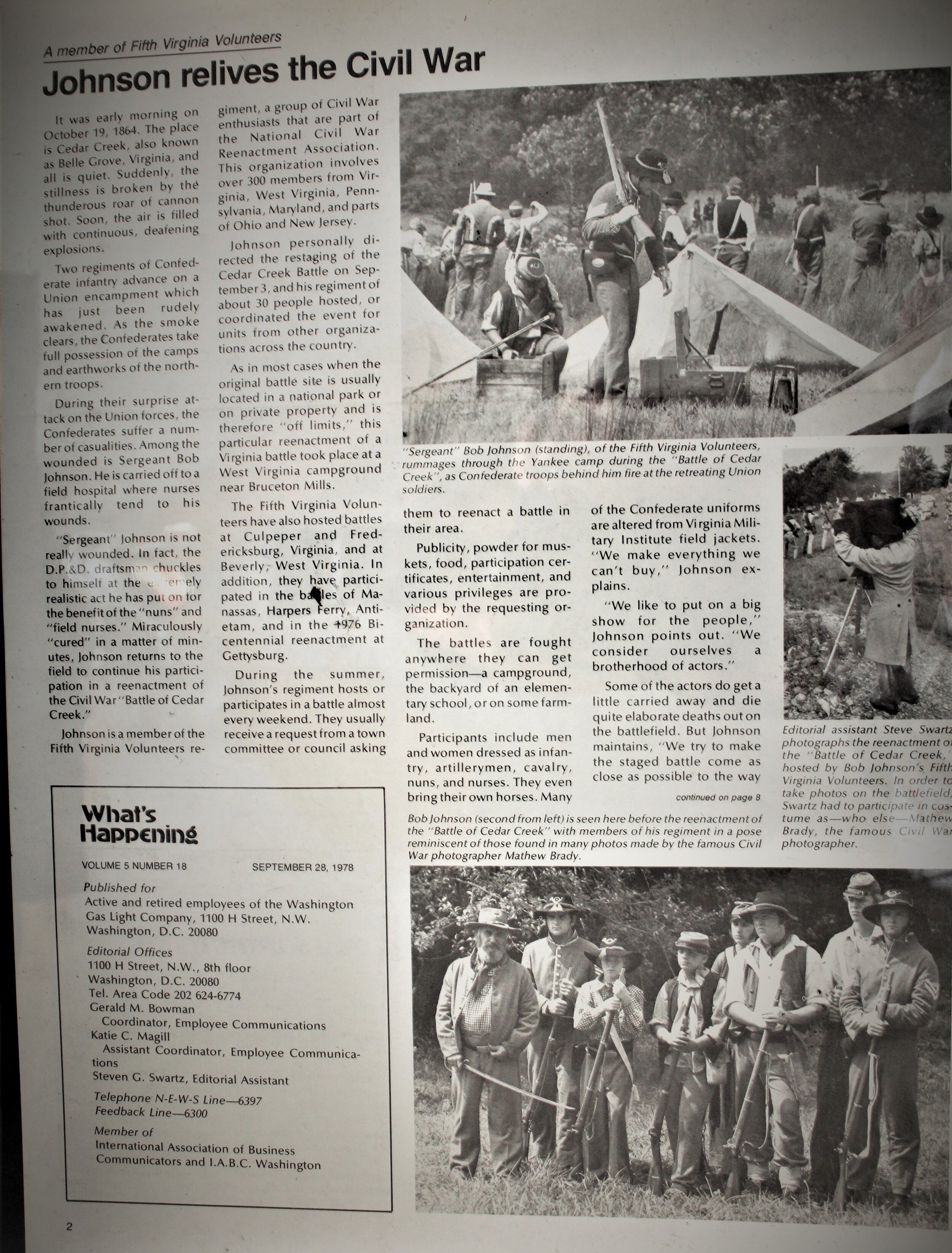 what's happenming wgl civil war me