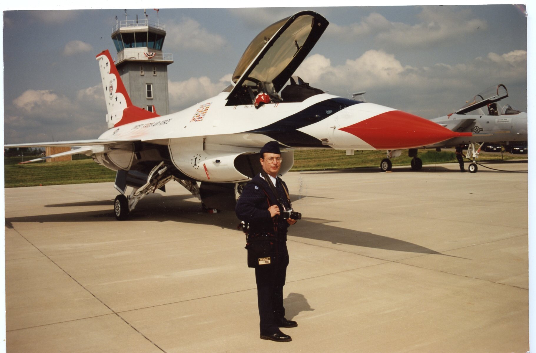steve with Thunderbird 1992