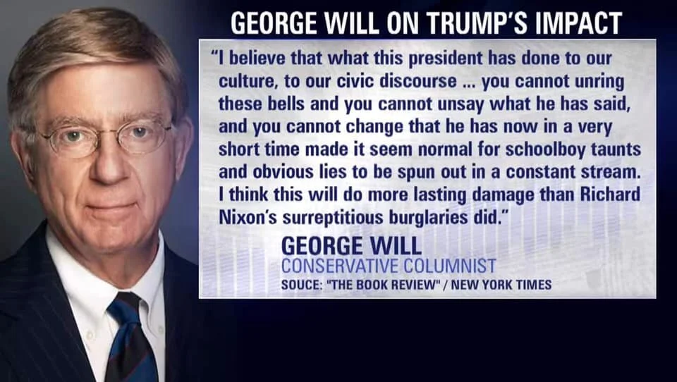 george will on Trump
