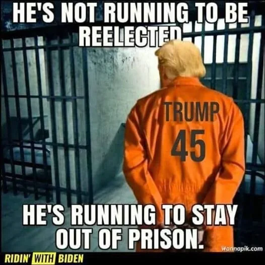 RUNNING TO STAY OUT OF JAIL