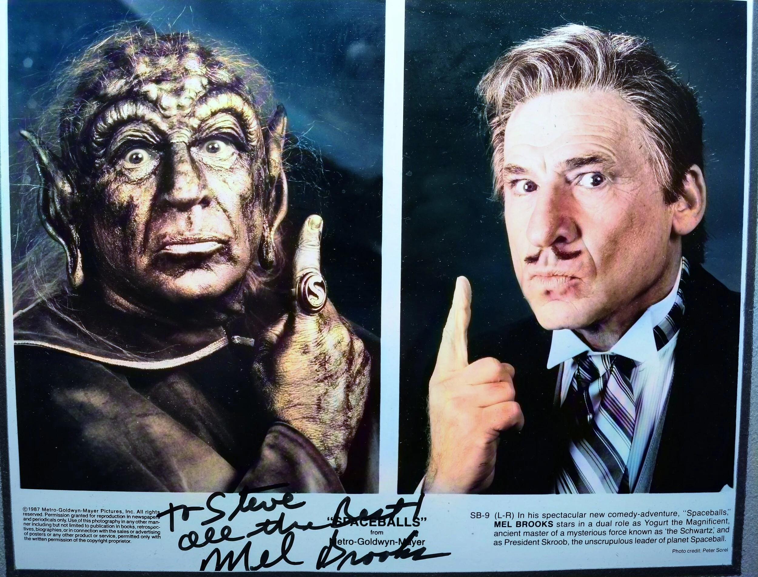 mel broolk and nasa dad