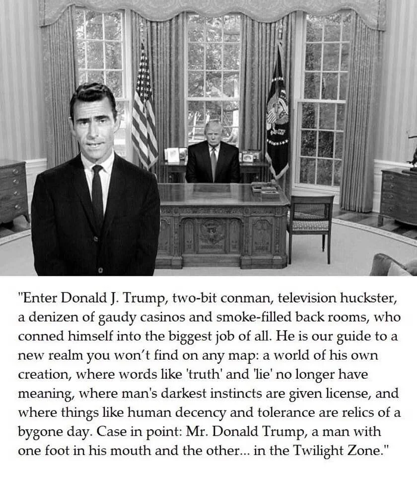 trump and the Twilight Zone