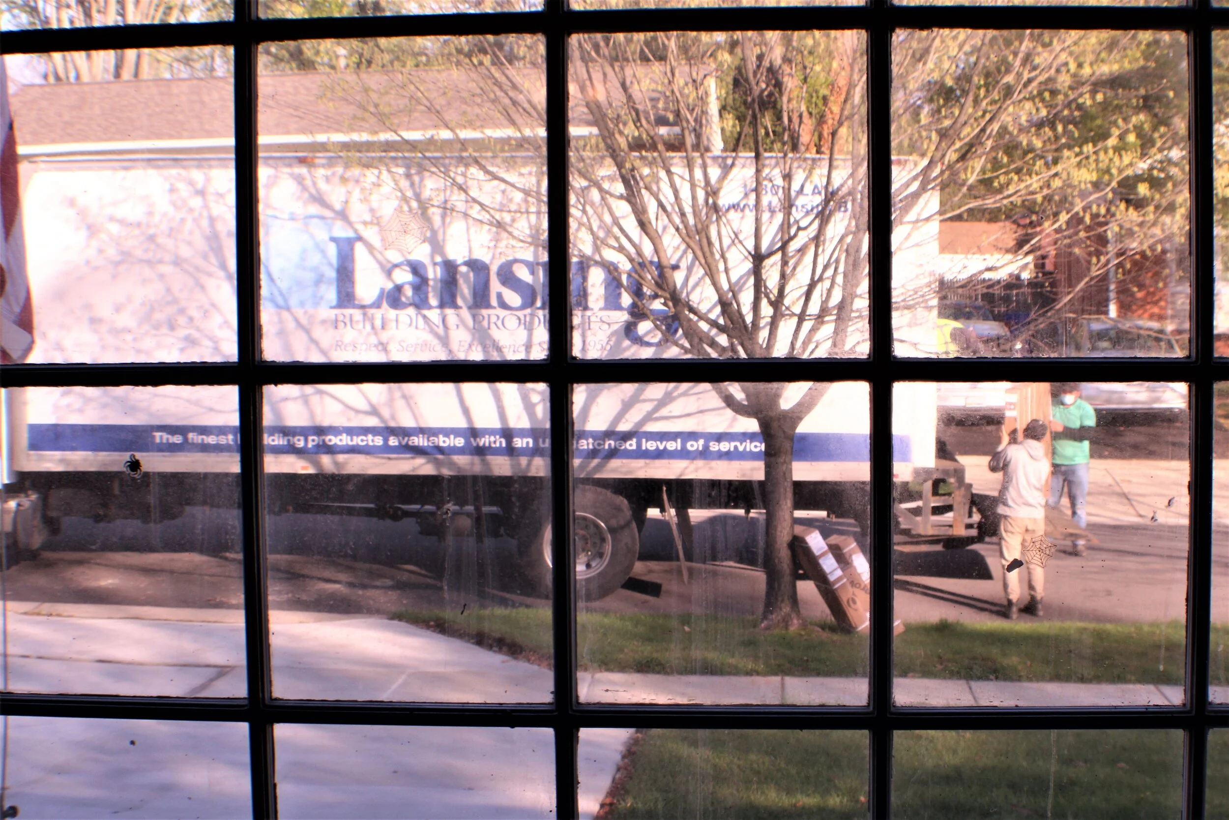 photo thru old bay window