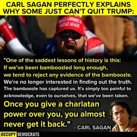 the reason Trumpies can not change