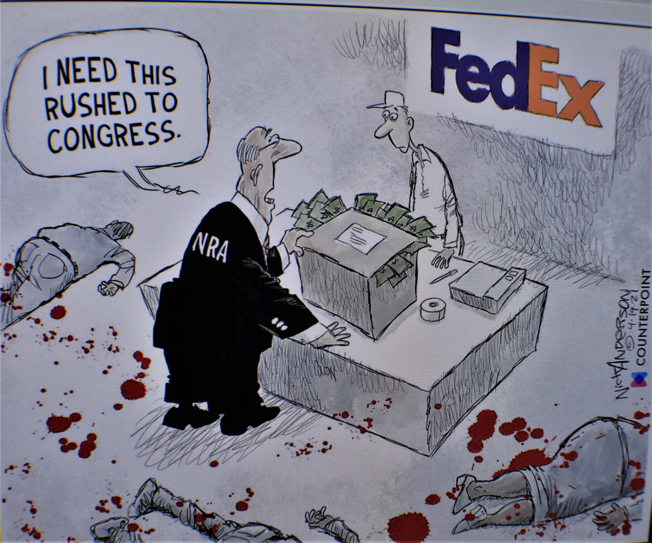 NRA and its bribes to Congress