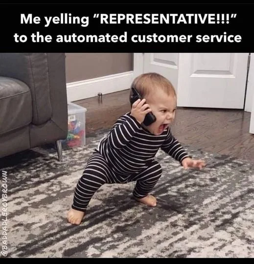 calling customer service now