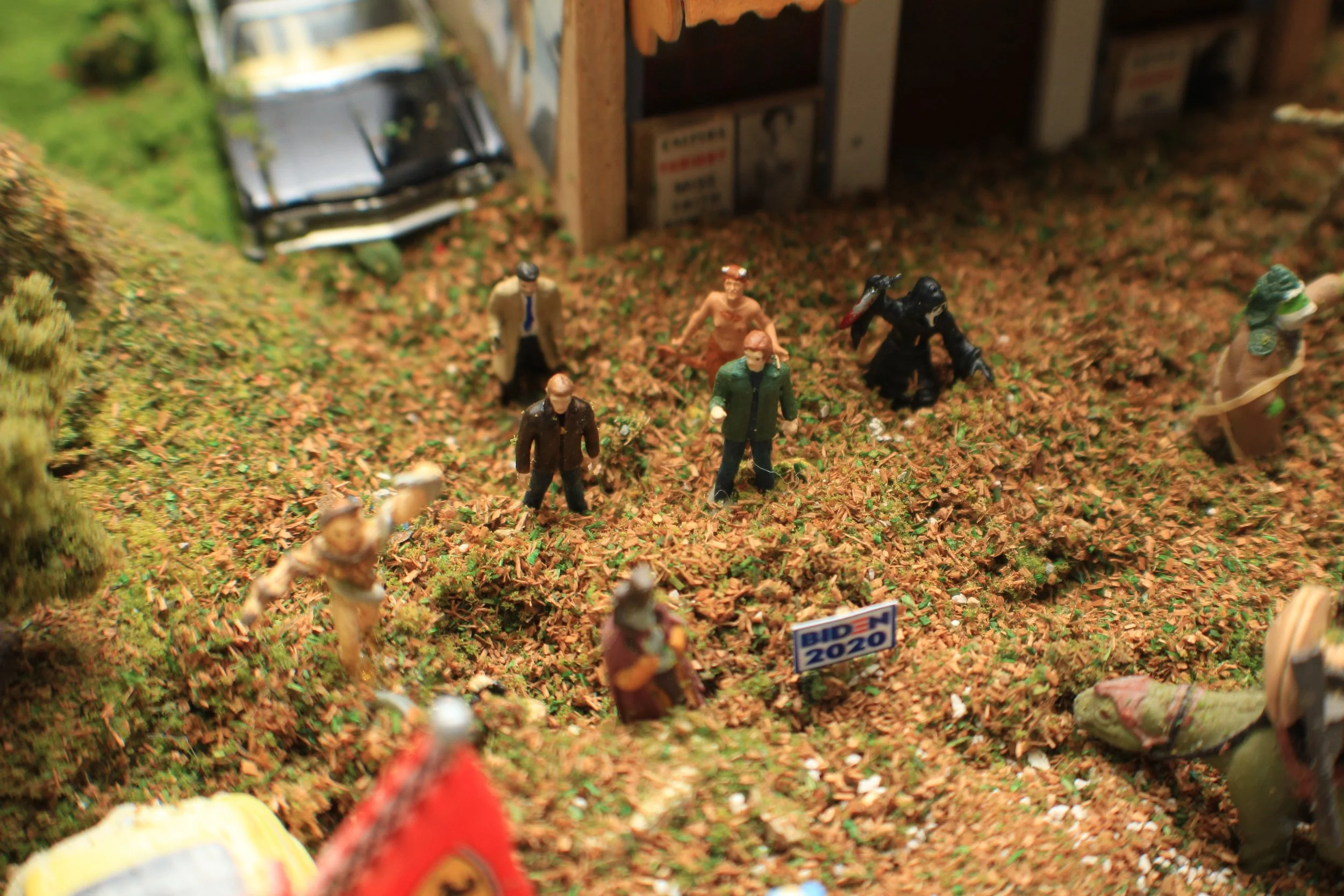 Sam and Dean in focus