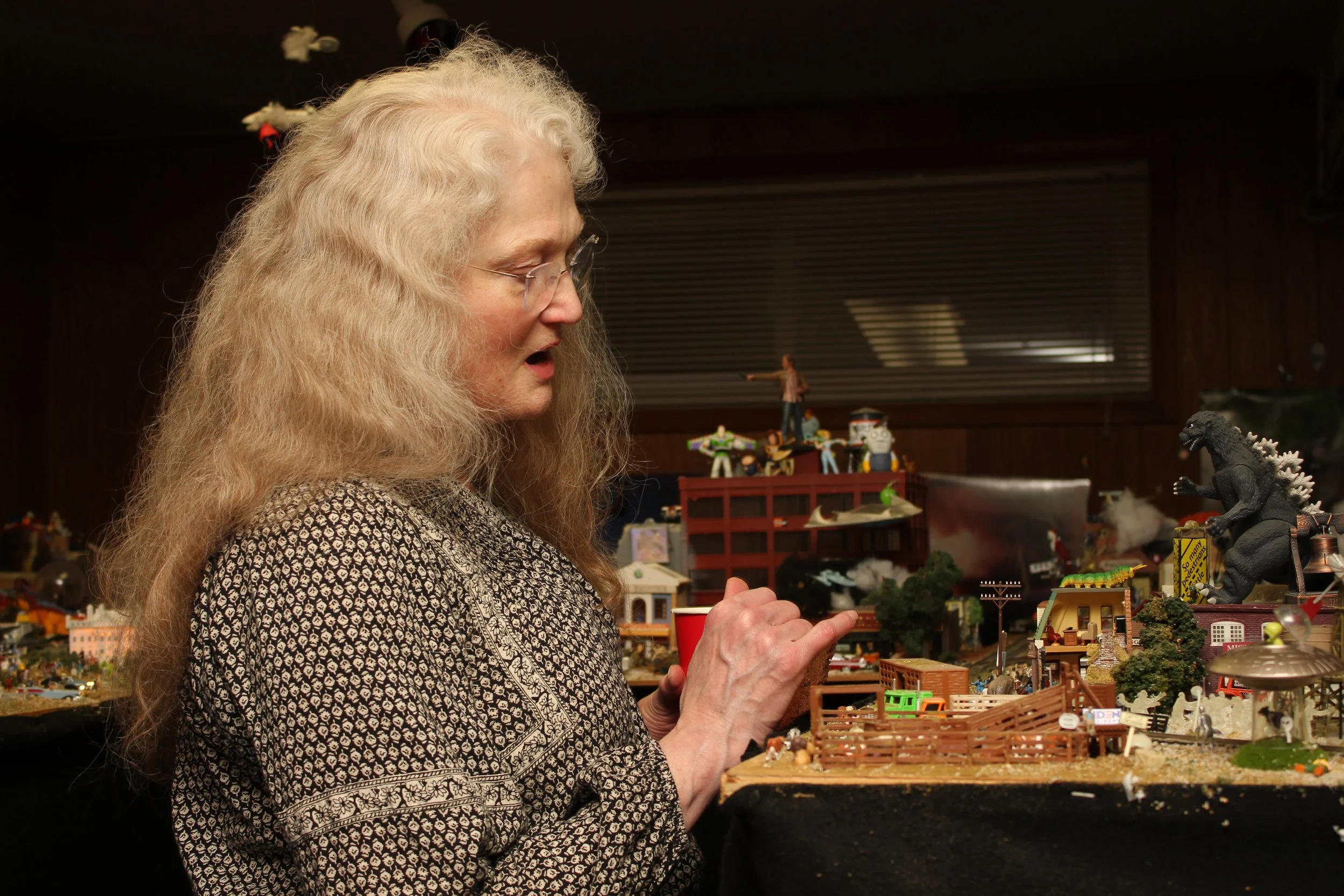 Ellen Sherfey examines train layout