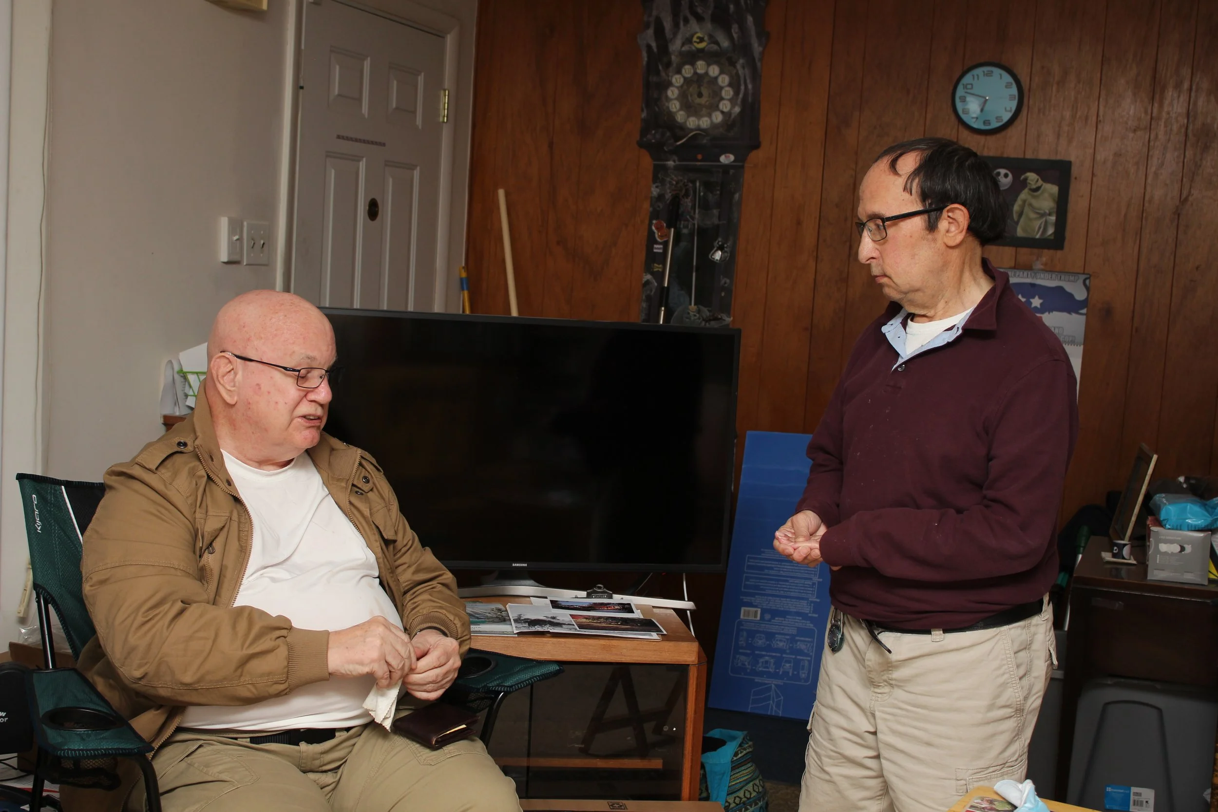 Frank Keiser at 2022 Halloween party