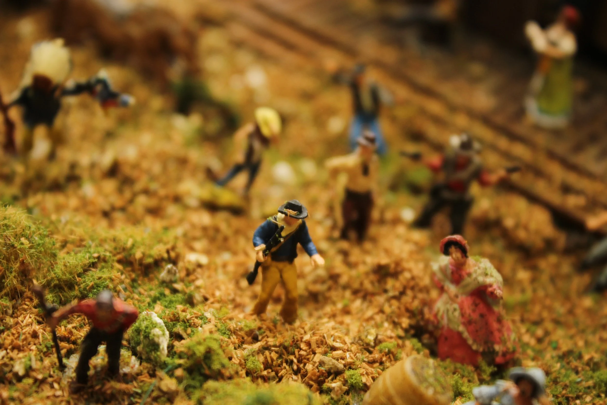 new John Wayne cowboy joins others in cowboy town