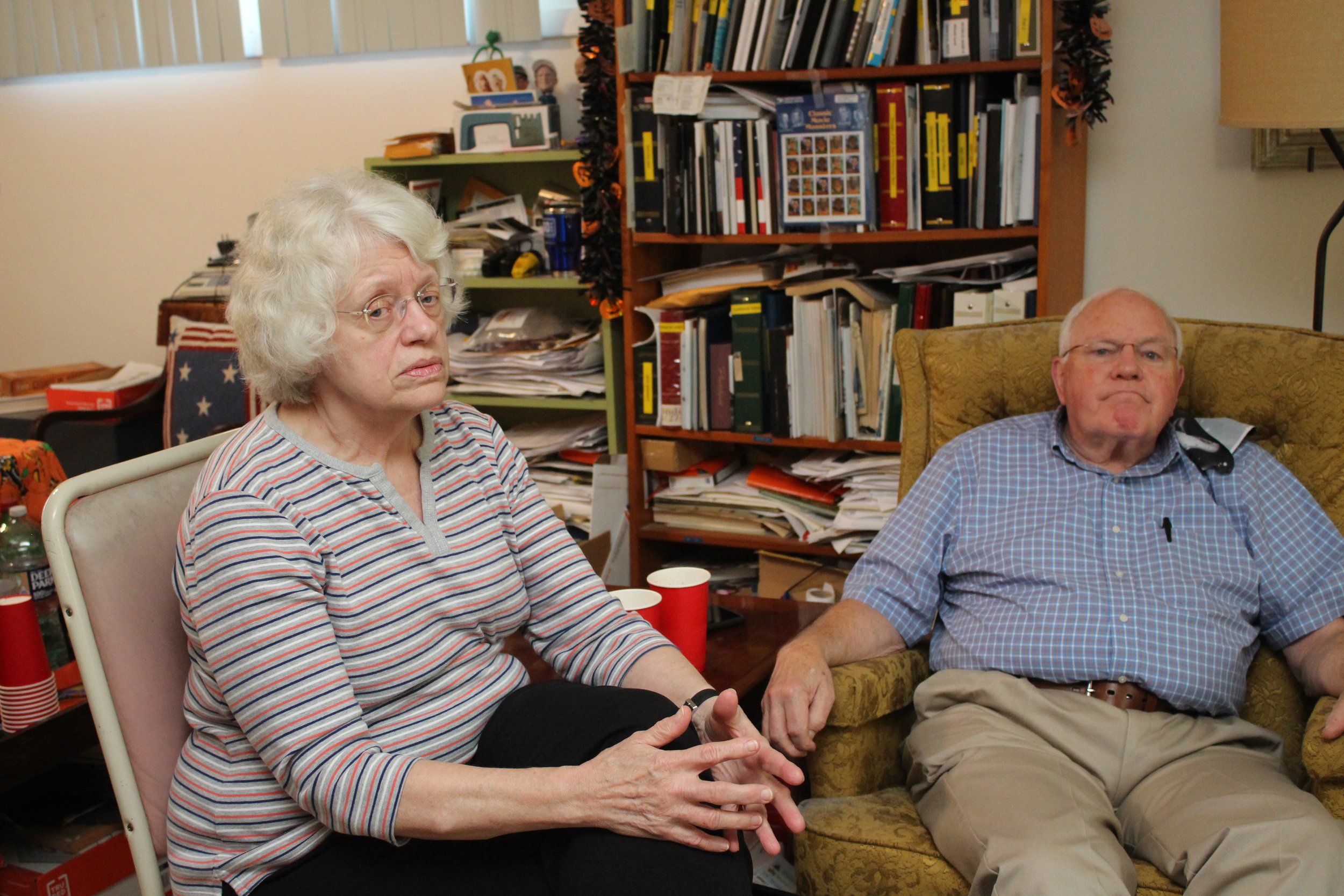 George and Suzanne Larson at our 2022 Halloween party
