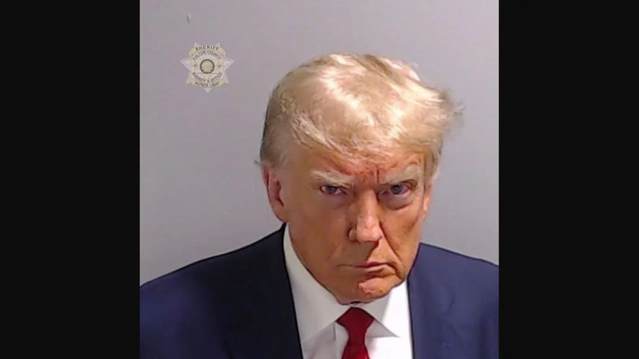 Trump mug shot in Atlanta