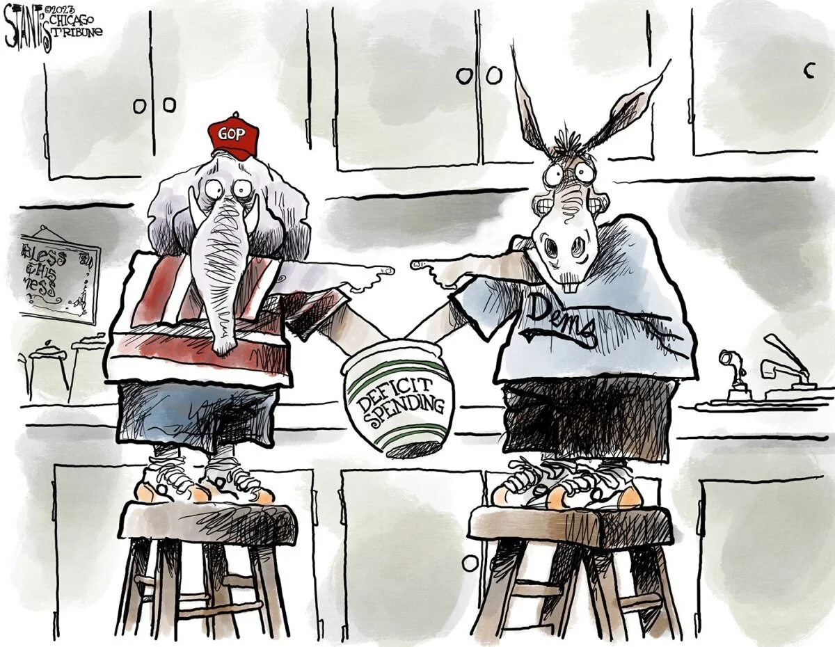 dems and gop have hands in cookie jar deficit spending