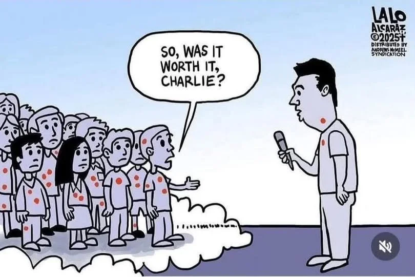 Charlie Kirk assassinated 9/11/2025