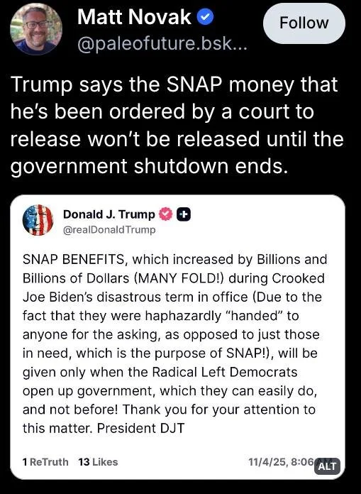 Trump and SNAP