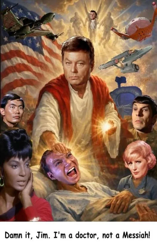Trump as Jesus