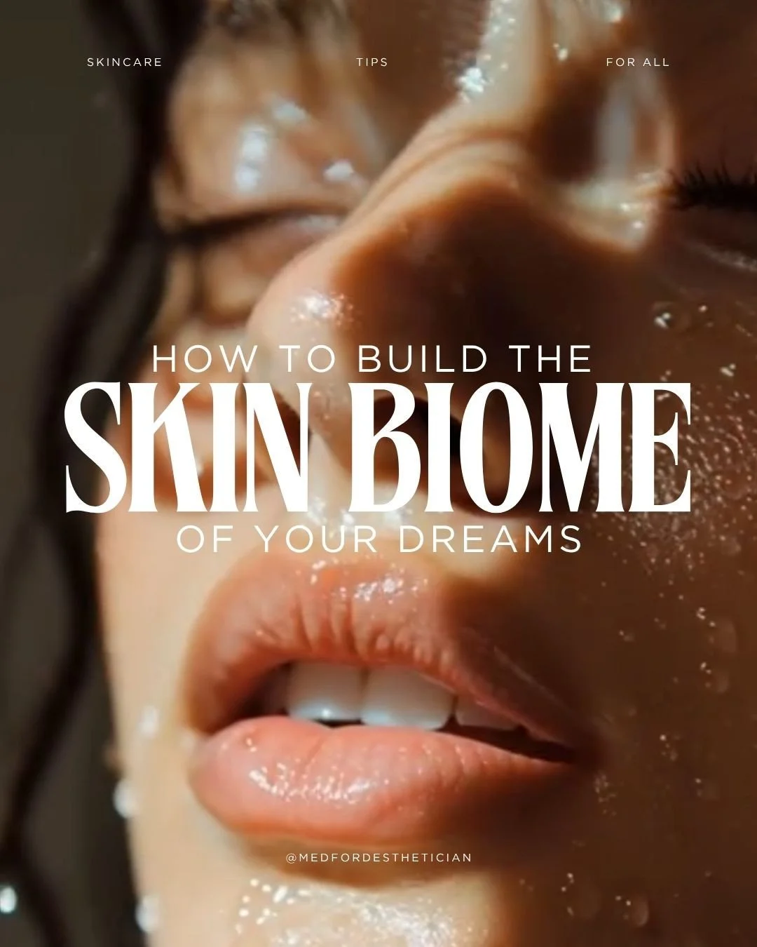 Simple tips to increase the health of your skin's microbiome...for healthy, strong, radiant skin! I'm here for you, and any questions you might have!