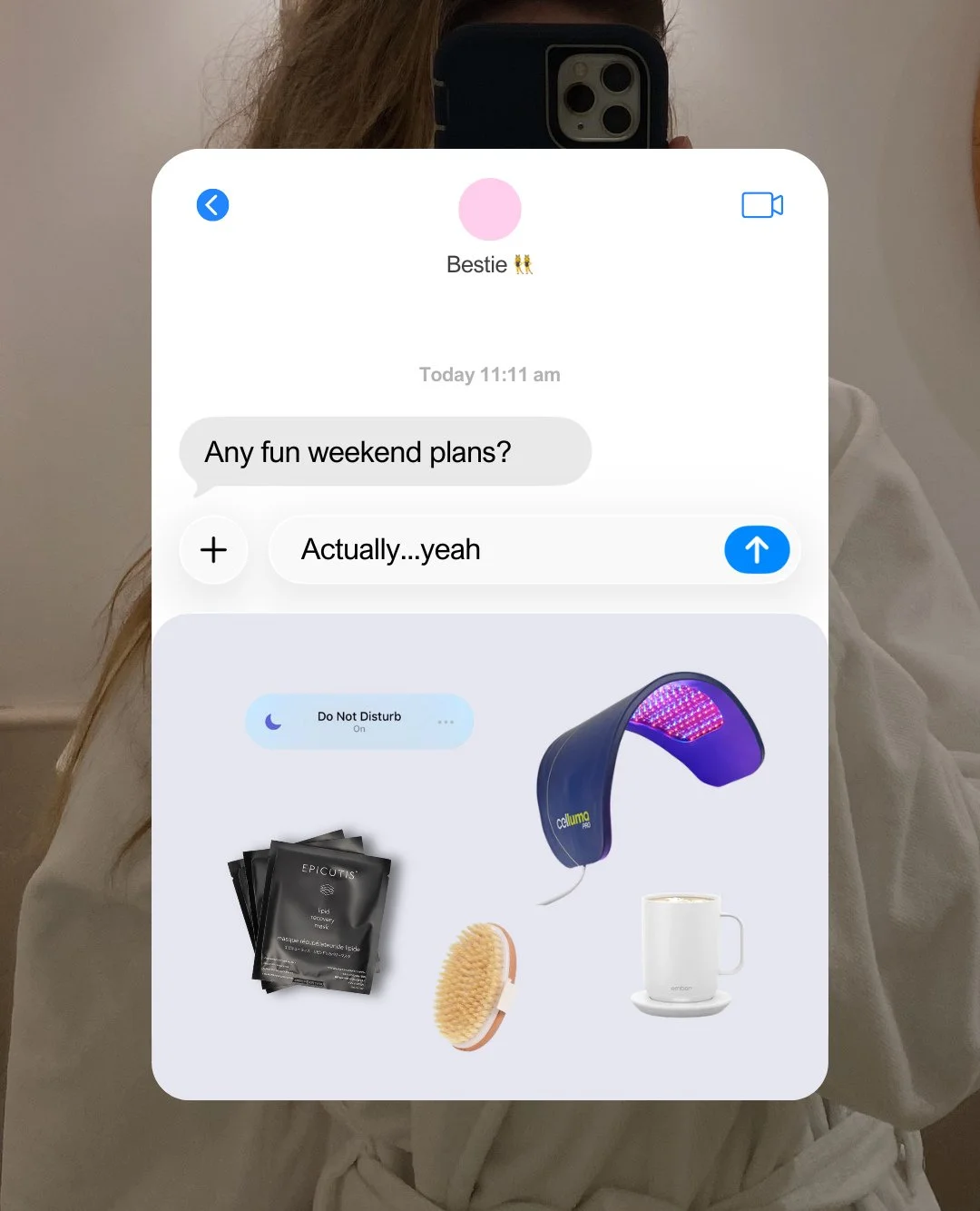 Weekend plans in Medford, Oregon? 👀⁠
⁠
Dinner? maybe⁠
Self-care appointment? definitely⁠
⁠
Because priorities 🤍