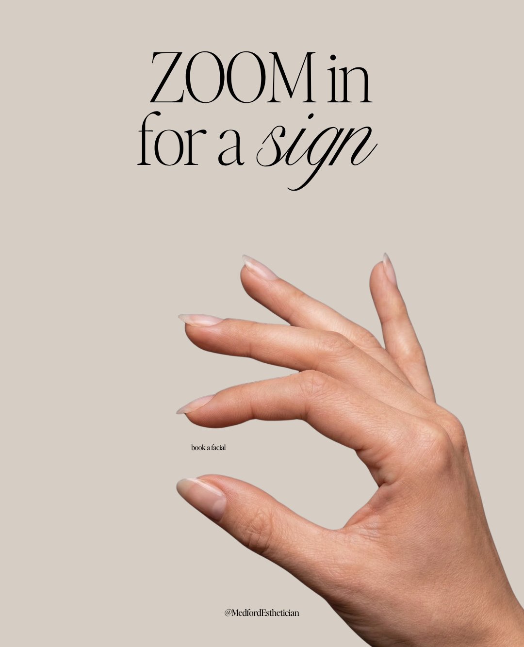If you're seeing this.. it's your sign ✨⁠
⁠
⁠
⁠
⁠
______________________________⁠
⁠
🤍  BY APPOINTMENT ONLY⁠
🌎️ Virtual Consultations available nationwide⁠
🛍️ MedfordEsthetician.com⁠
📍  Medford, OR⁠
📞 &amp; 💬 (541) 840-1456⁠
____________________