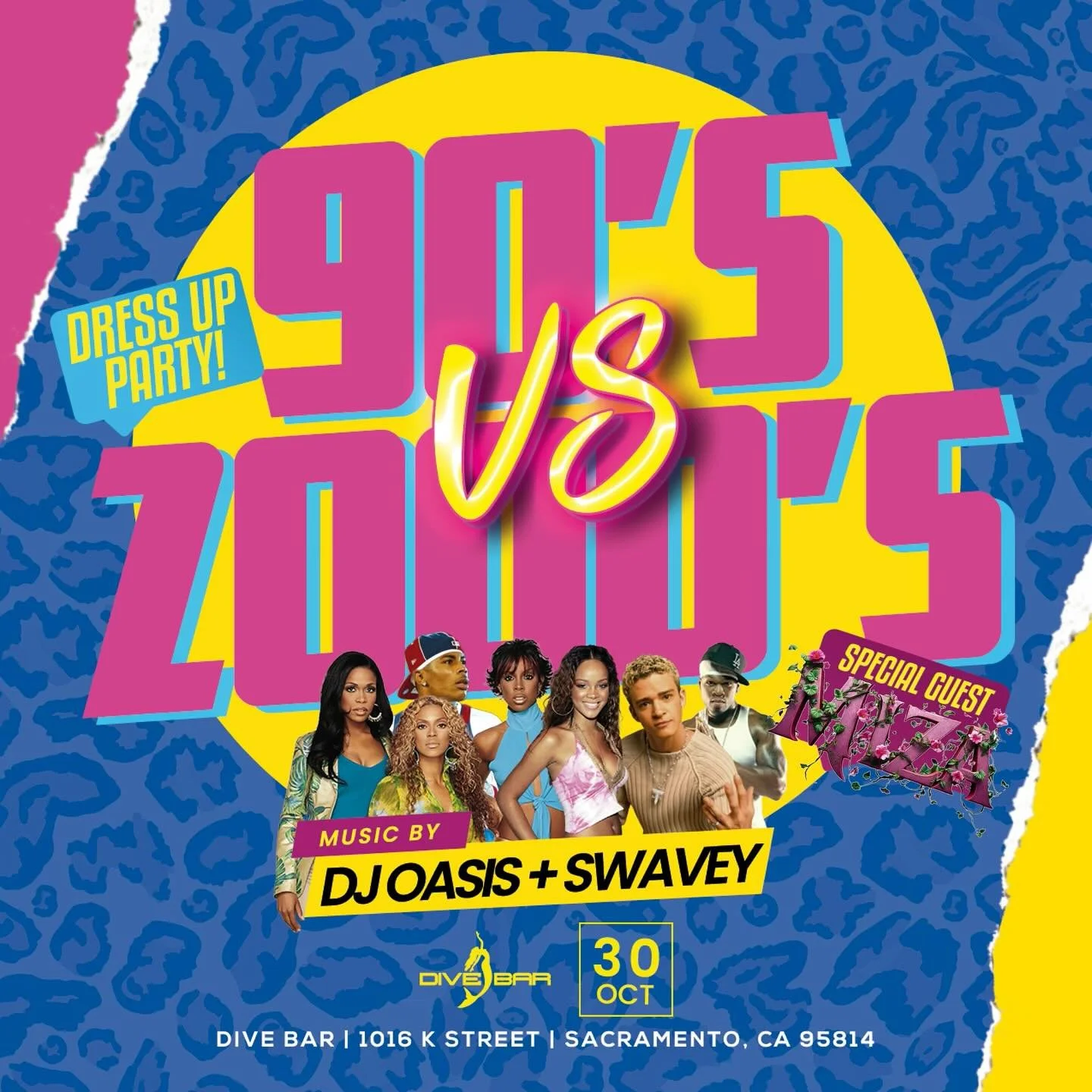 **Slide left to see Zombies<~ FREE Event Alert** Throwback Thursdays is BACK tonight with resident Dj’s @nekoswavey & @djoasis + Special Guest Dj @mizamusic916 🎶 NO COVER all night + Mermaid swims 🧜🧜‍♂️🧜‍♀️ #ThrowbackThursday