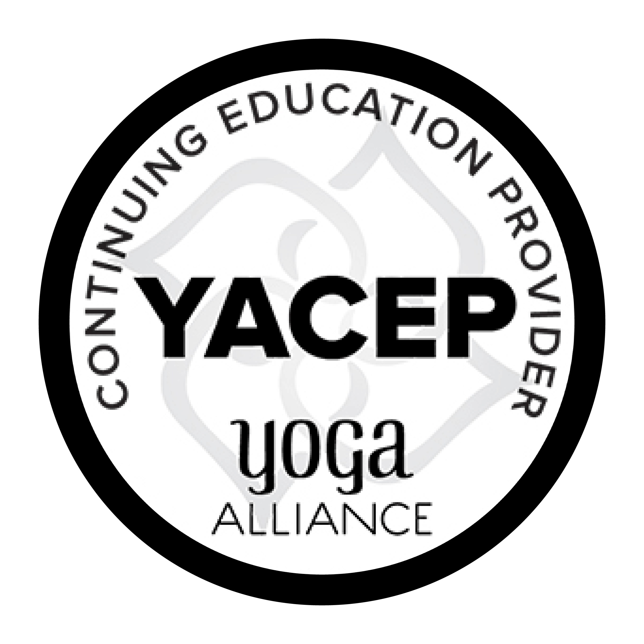 YACEP Continuing Education Provider - Teacher Training- Registered Yoga School with Yoga Alliance (Copy)