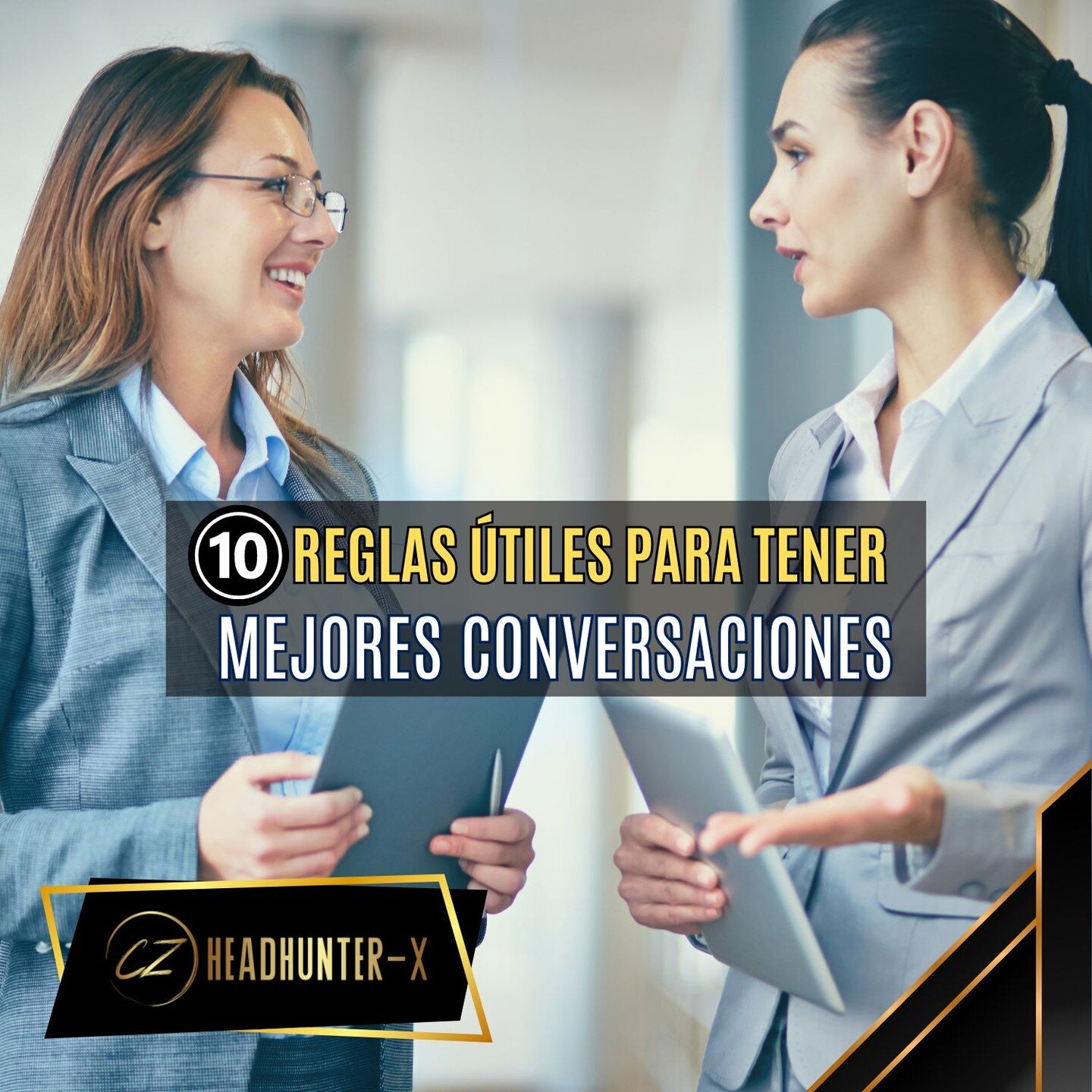 🗣️✨ &iexcl;Transforma tus conversaciones en experiencias significativas! 🌟 Descubre nuestras 
📜 10 Reglas &Uacute;tiles para Tener Mejores Conversaciones 📜, y eleva tus habilidades de comunicaci&oacute;n al pr&oacute;ximo nivel.
👀💬 En un mundo 