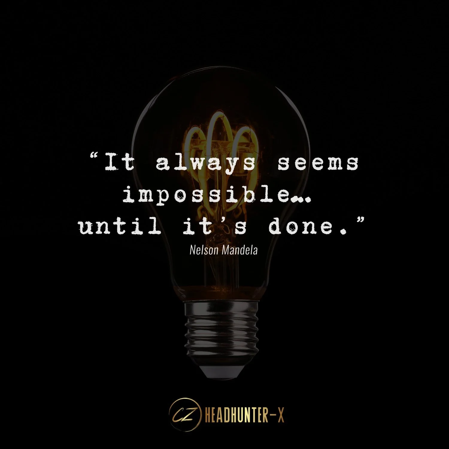 &ldquo;It always seems impossible&hellip; until it&rsquo;s done.&rdquo;
&ldquo;Todo parece imposible&hellip; hasta que se hace.&rdquo;
&mdash; Nelson Mandela 

Los grandes l&iacute;deres no se distinguen por cu&aacute;ntas veces ganan&hellip; sino po