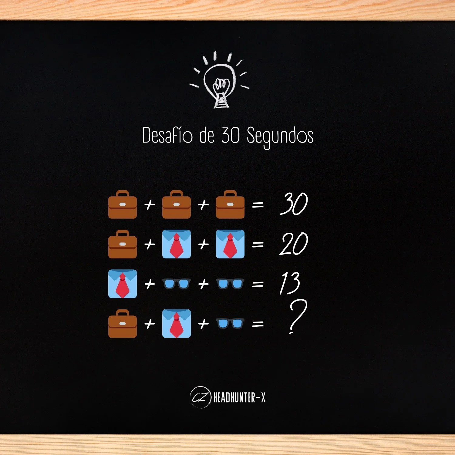Factor X: L&oacute;gica de Negocios

⏱️ El reto: El 80% de las personas tarda m&aacute;s de 30 segundos en resolverlo correctamente. &iquest;Puedes hacerlo en menos?

La atenci&oacute;n al detalle es una de las soft skills m&aacute;s valoradas en cua