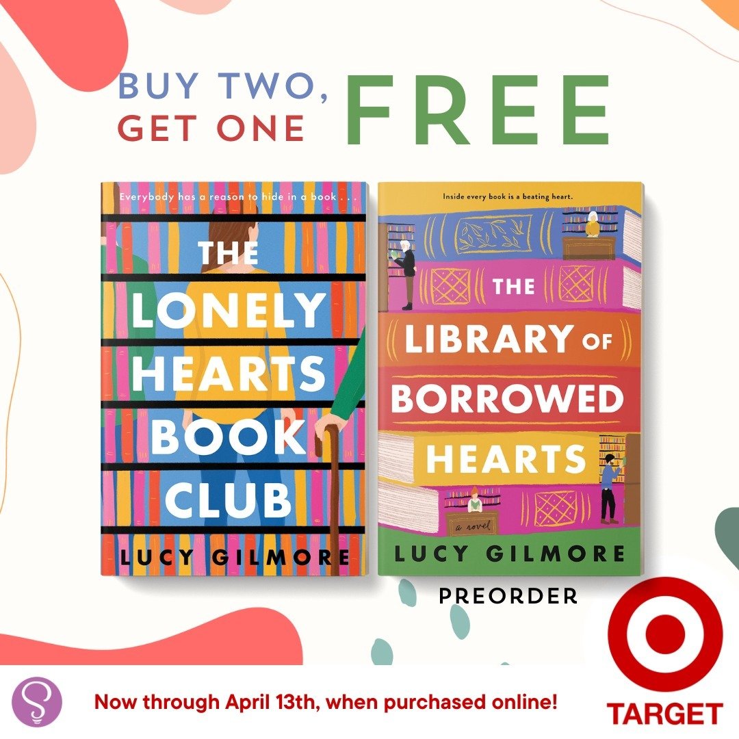 Sale alert for those of the @target persuasion! 

#thelonelyheartsbookclub #thelibraryofborrowedhearts #lucygilmore #targetbooksale