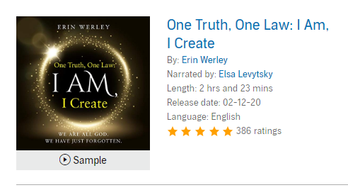 Bestselling Spirituality Book One Truth, One Law by Erin Werley on Audible