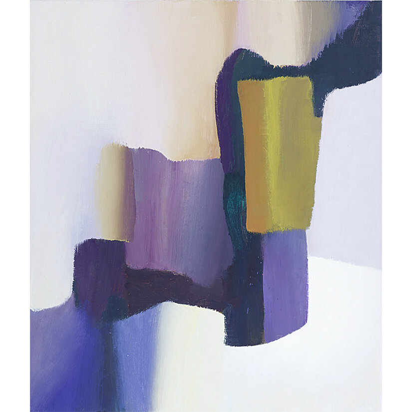   Urgent Purple  2010-11 oil on canvas 42 1/2 x 36 1/8”         