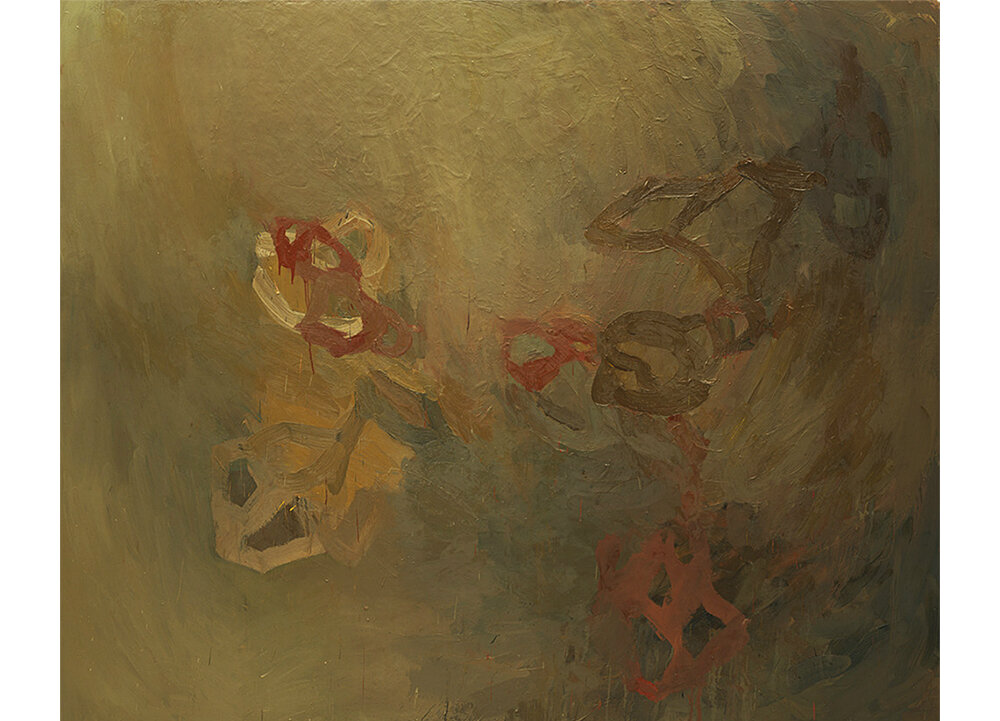   Untitled  1990 oil on canvas 84 x 102”         
