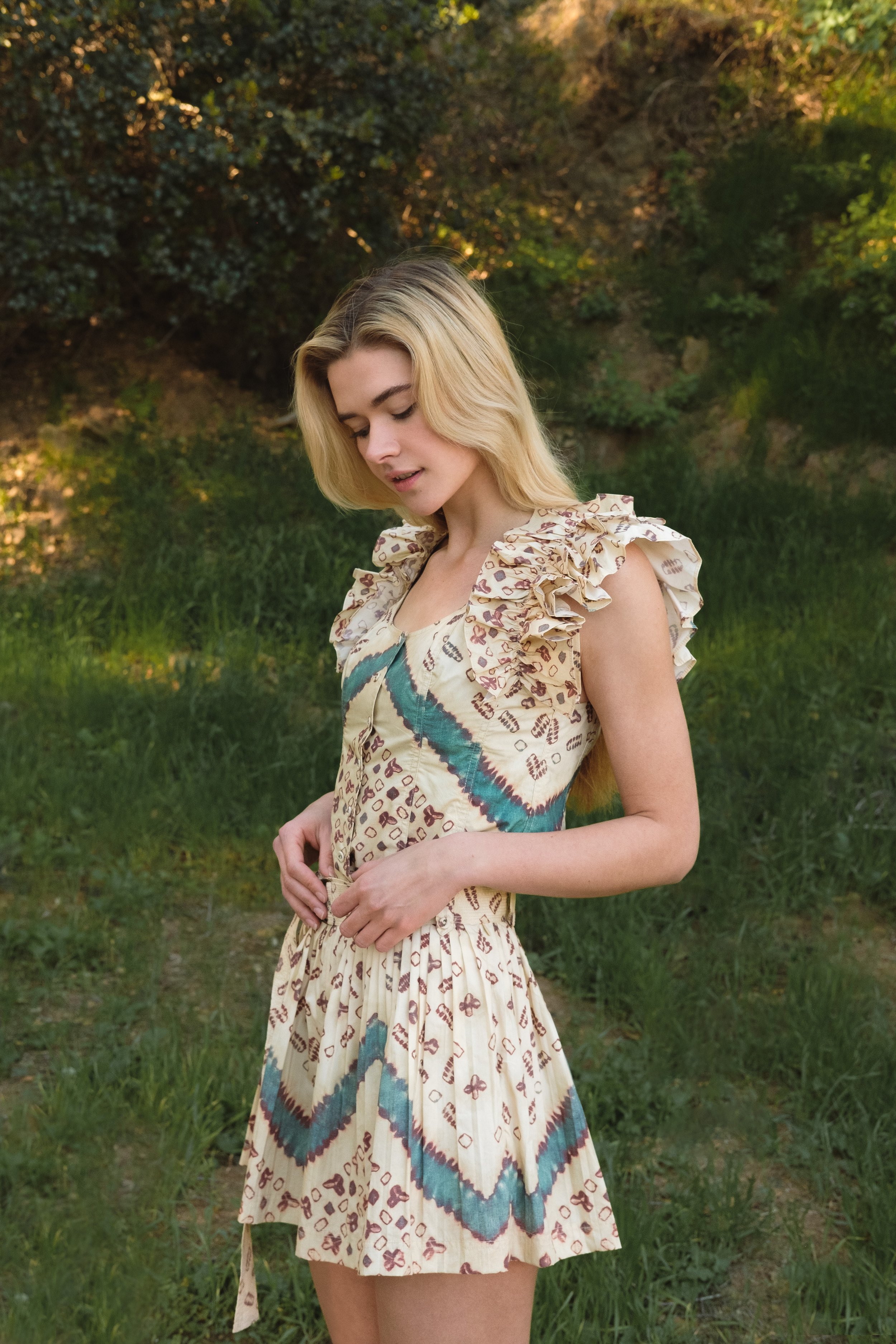 Photographer: George Beridze Fashion Stylist: Milaya Hanson Model: Cosette Lunsford (Genetics Models Agency)