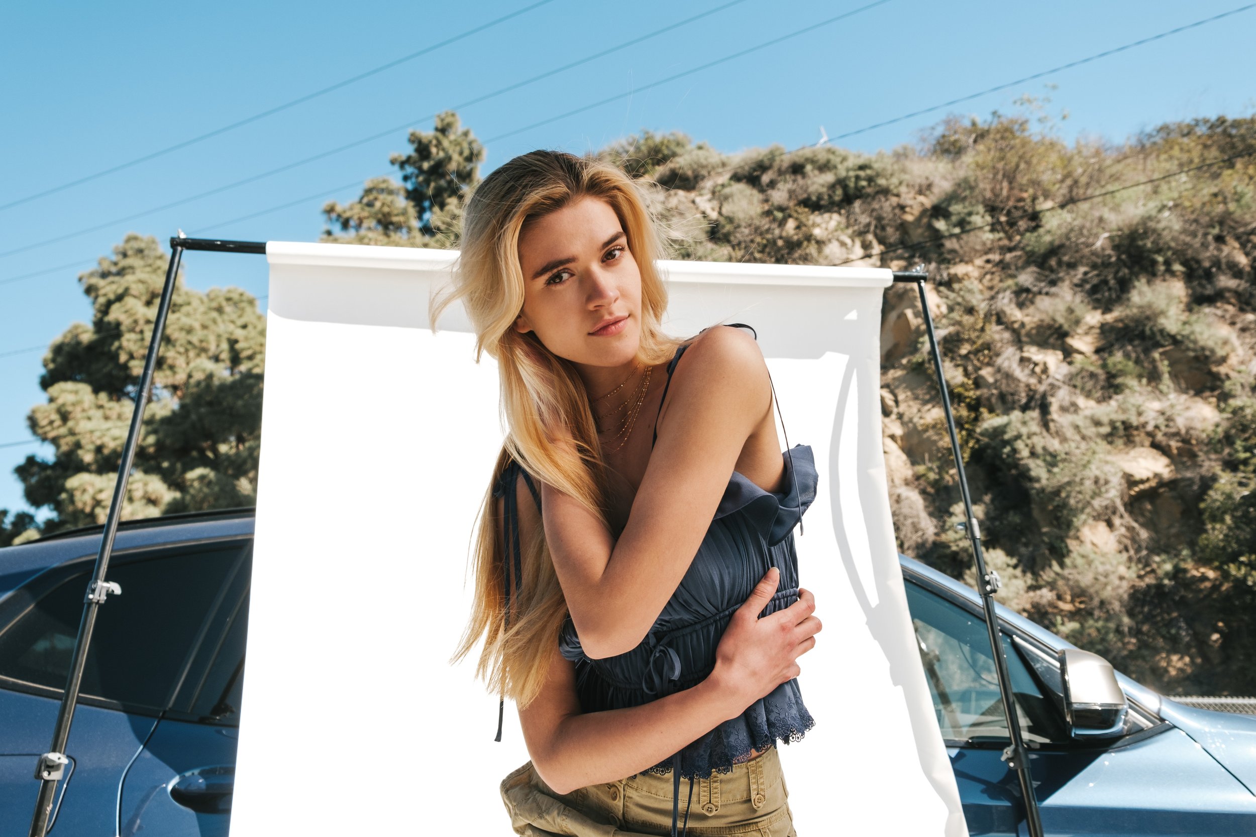 Photographer: George Beridze Fashion Stylist: Milaya Hanson Model: Cosette Lunsford (Genetics Models Agency)