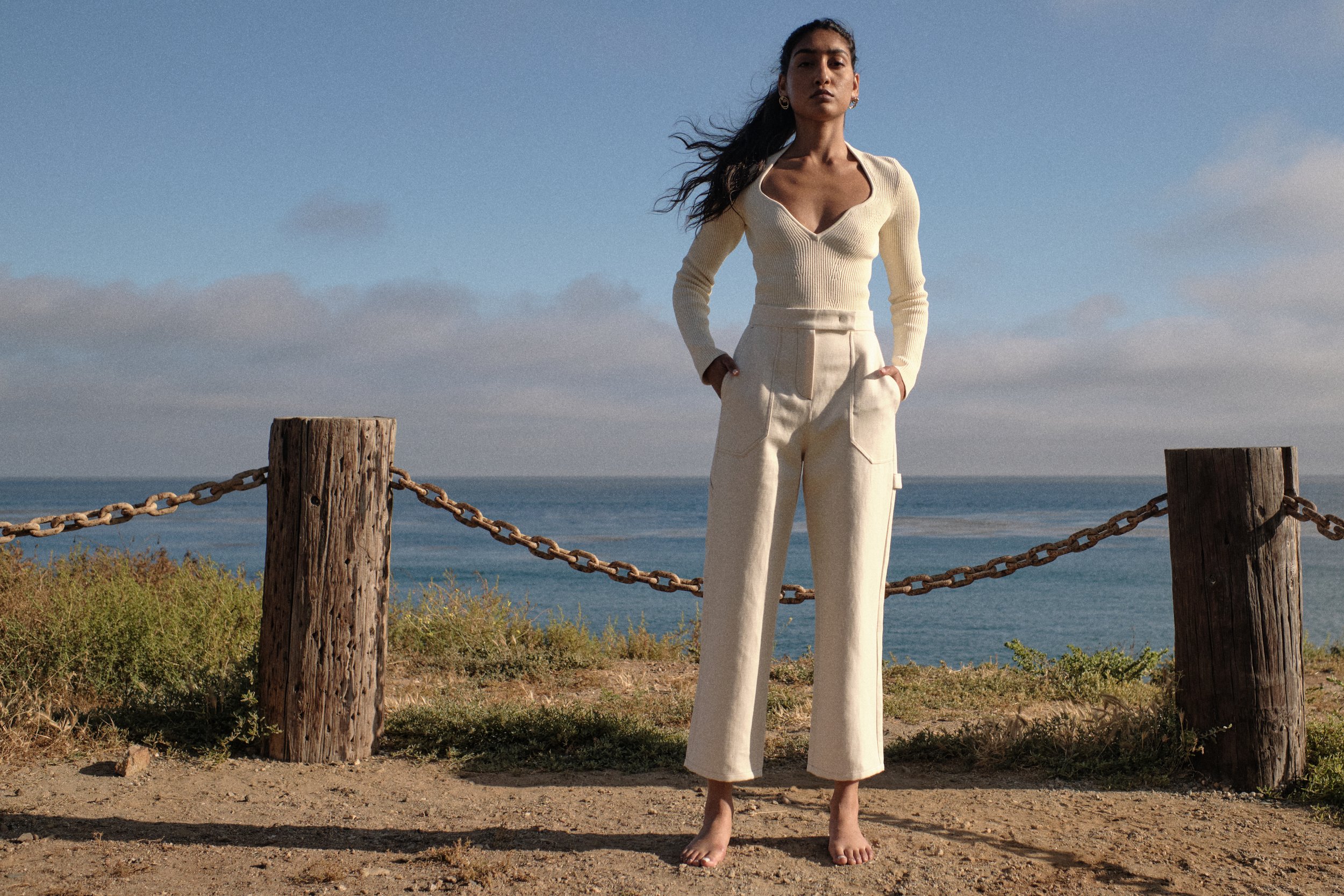 Lizzy Yusuff (Ford Models) Photographed by Sebastian Keefe Styled by Milaya
