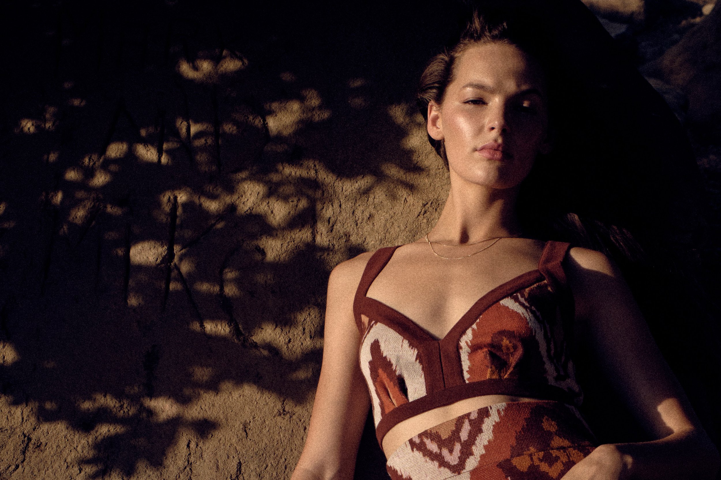 Jaelynn Hinton photographed by Sebastian Keefe. Styled by Milaya Hanson