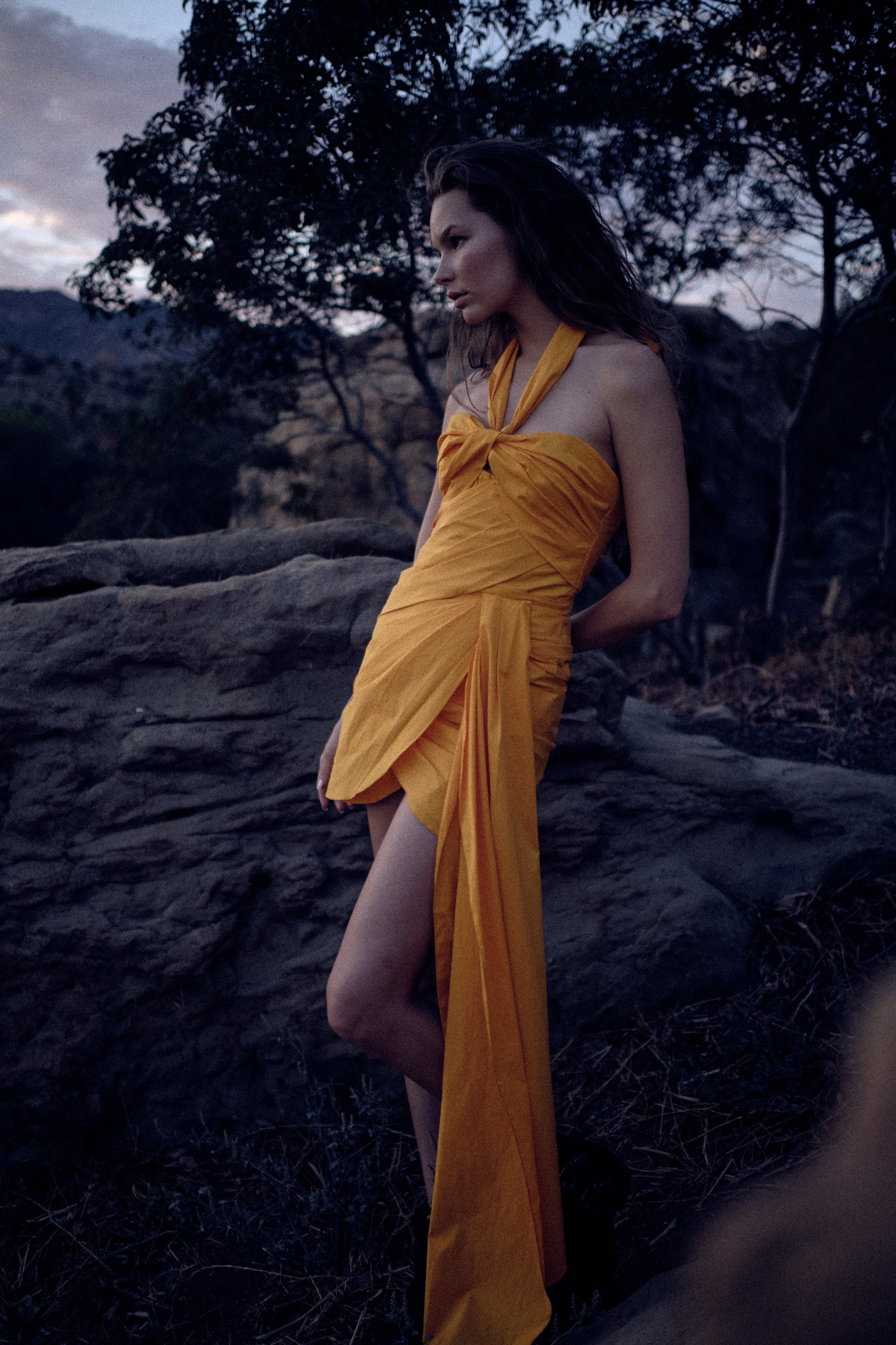 Jaelynn Hinton photographed by Sebastian Keefe. Styled by Milaya Hanson