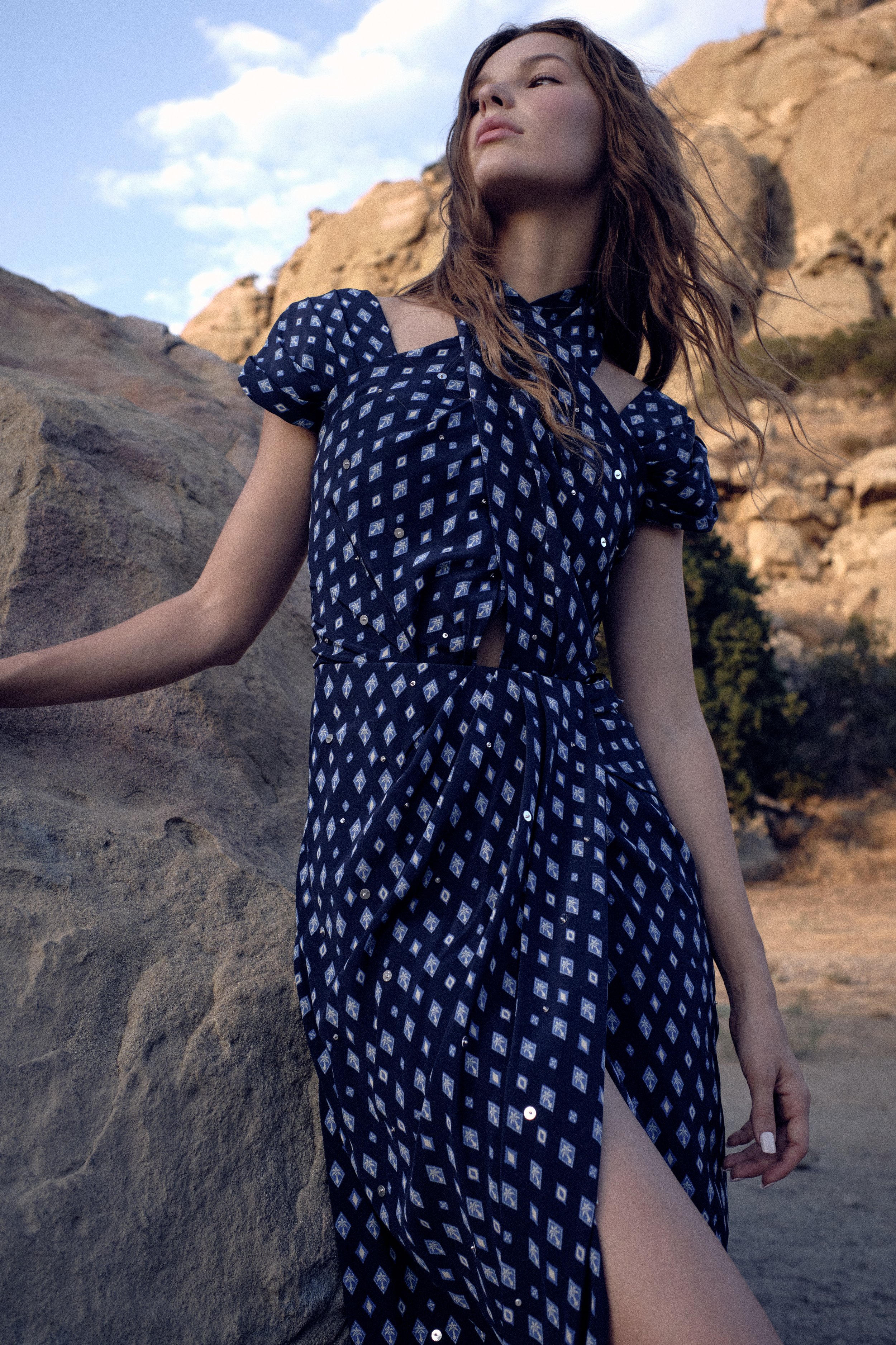 Jaelynn Hinton photographed by Sebastian Keefe. Styled by Milaya Hanson