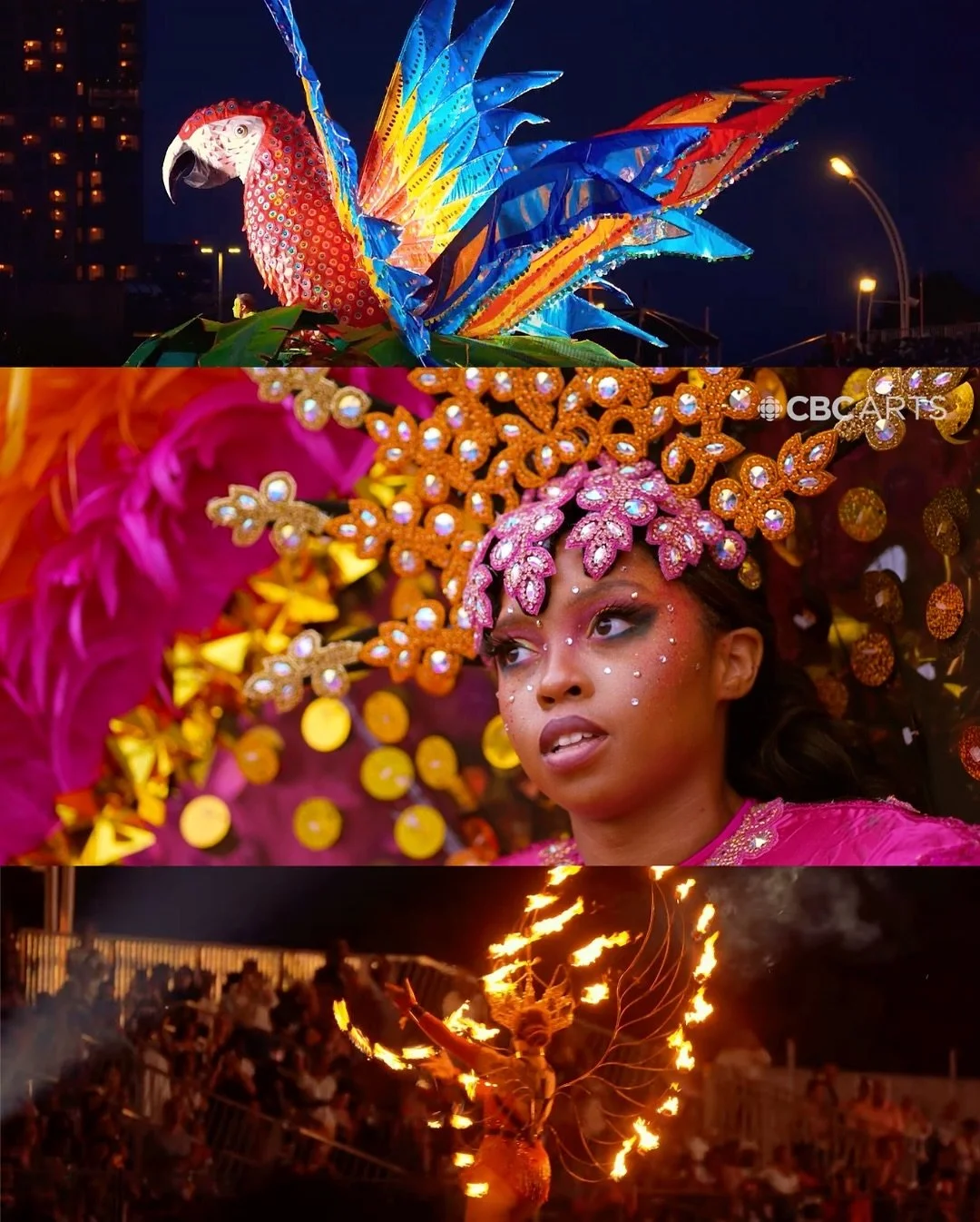 Last summer we got to work with @cbcarts on this super fun project with @monosifon following @caneishaedwards on what it takes to win Big Mas costume title during Toronto Caribbean Carnival weekend. Check it out! Full short doc is on CBC Arts YouTube